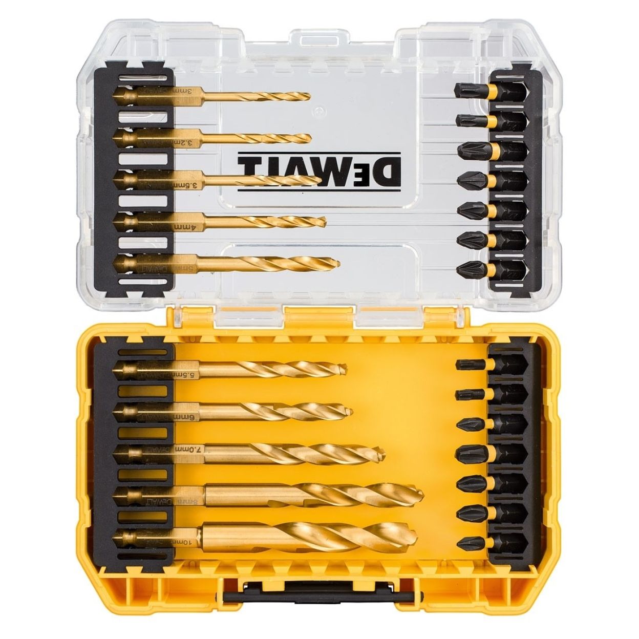 Набор сверл и бит (24 шт.)  FLEXTORQ DEWALT DT70748T
