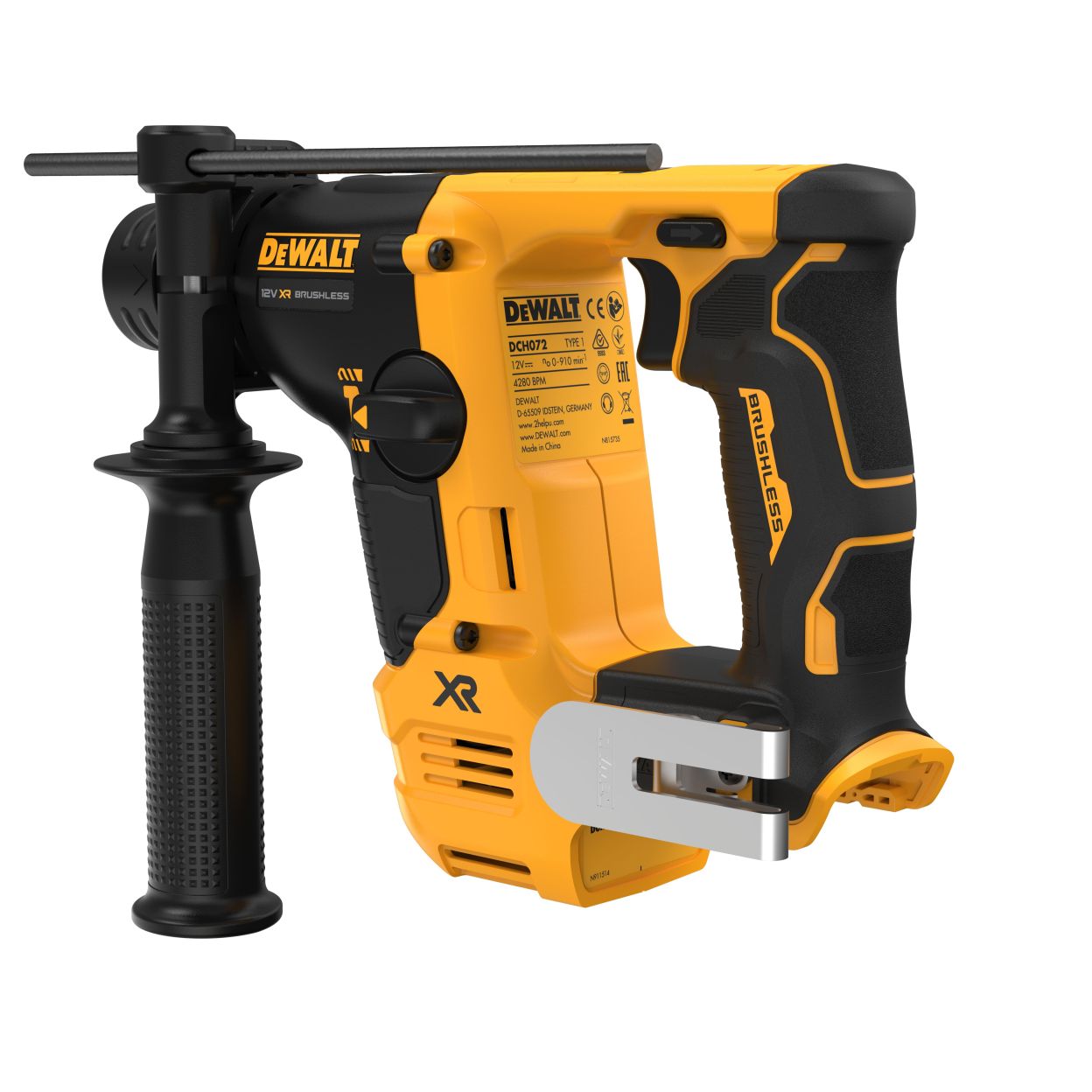 Аккумуляторный набор DEWALT DCK2101L2T, 12 В: дрель-шуруповерт DCD703 + перфоратор DCH072, с 2 АКБ 3 Ач и ЗУ, в кейсе TSTAK