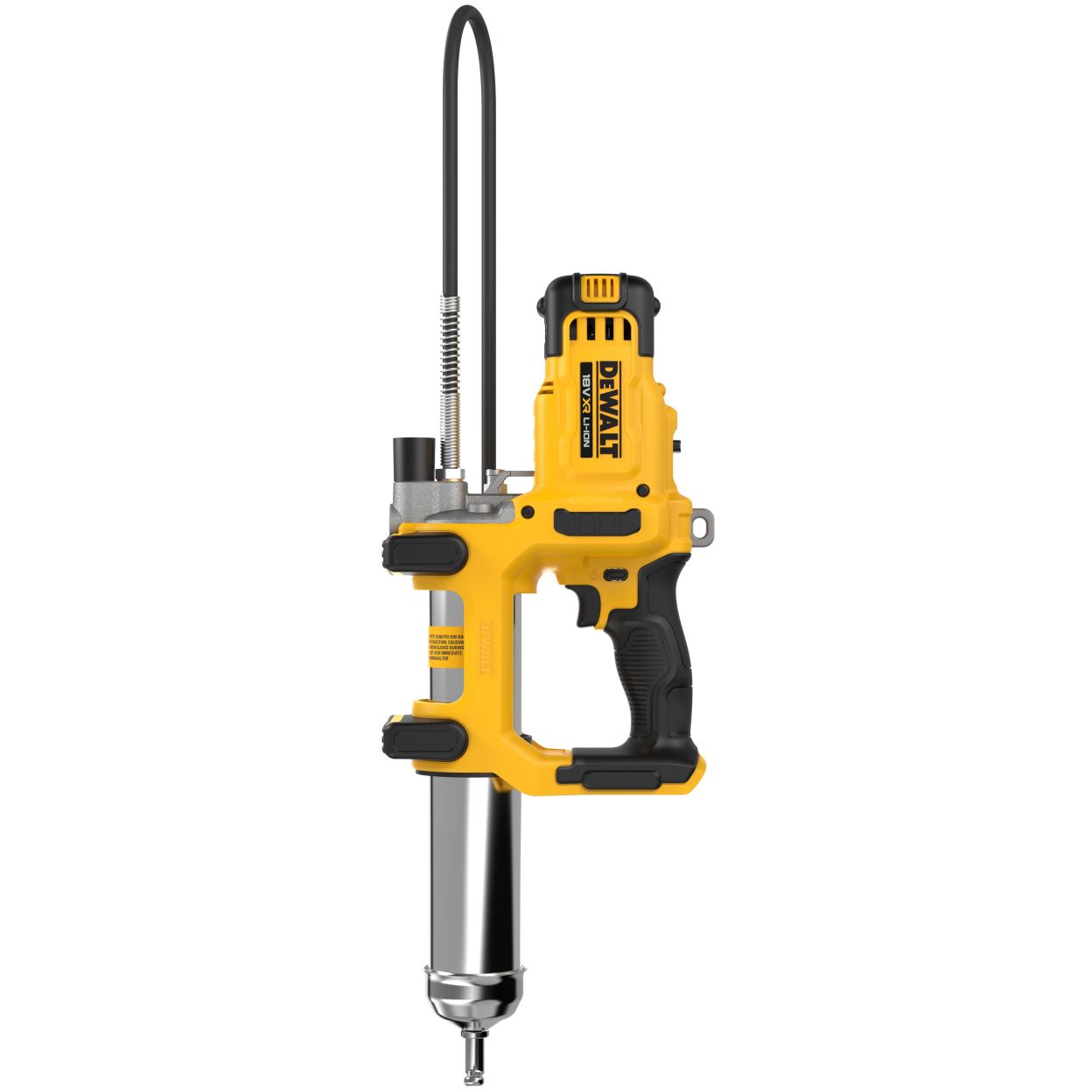 Аккумуляторный смазочный пистолет DEWALT DCGG581P1G, 18 В, 690 бар, с АКБ 5 Ач и ЗУ, в сумке