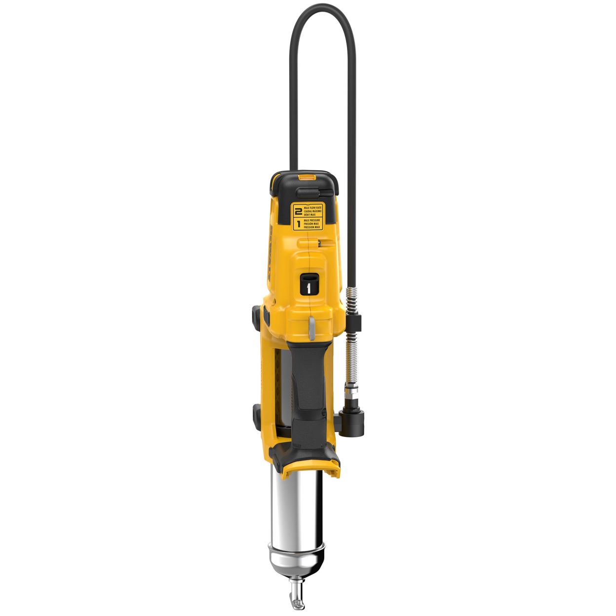Аккумуляторный смазочный пистолет DEWALT DCGG581P1G, 18 В, 690 бар, с АКБ 5 Ач и ЗУ, в сумке
