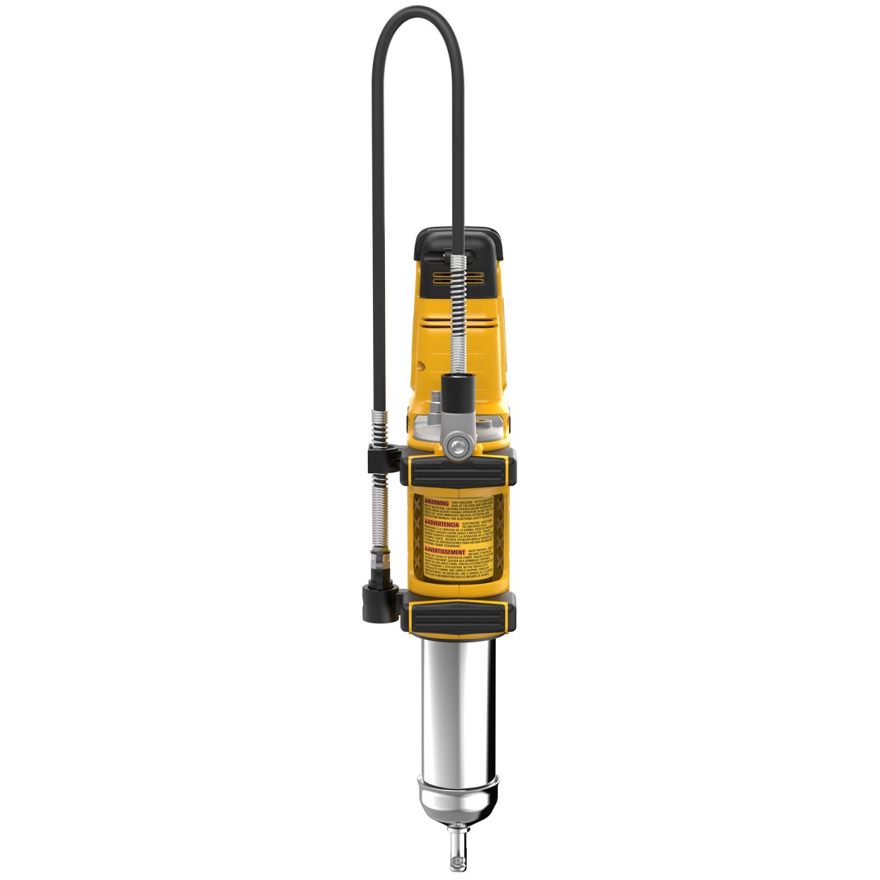 Аккумуляторный смазочный пистолет DEWALT DCGG581P1G, 18 В, 690 бар, с АКБ 5 Ач и ЗУ, в сумке