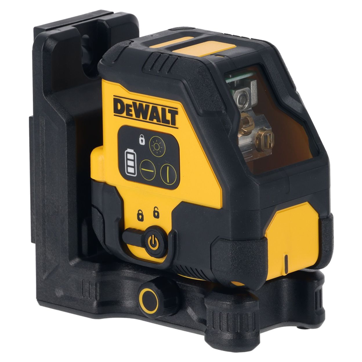 Аккумуляторный лазерный нивелир DEWALT DCLE14201RB, красный луч, 30 м, со встроенной АКБ, в чехле (DCLE14201RB-XJ)