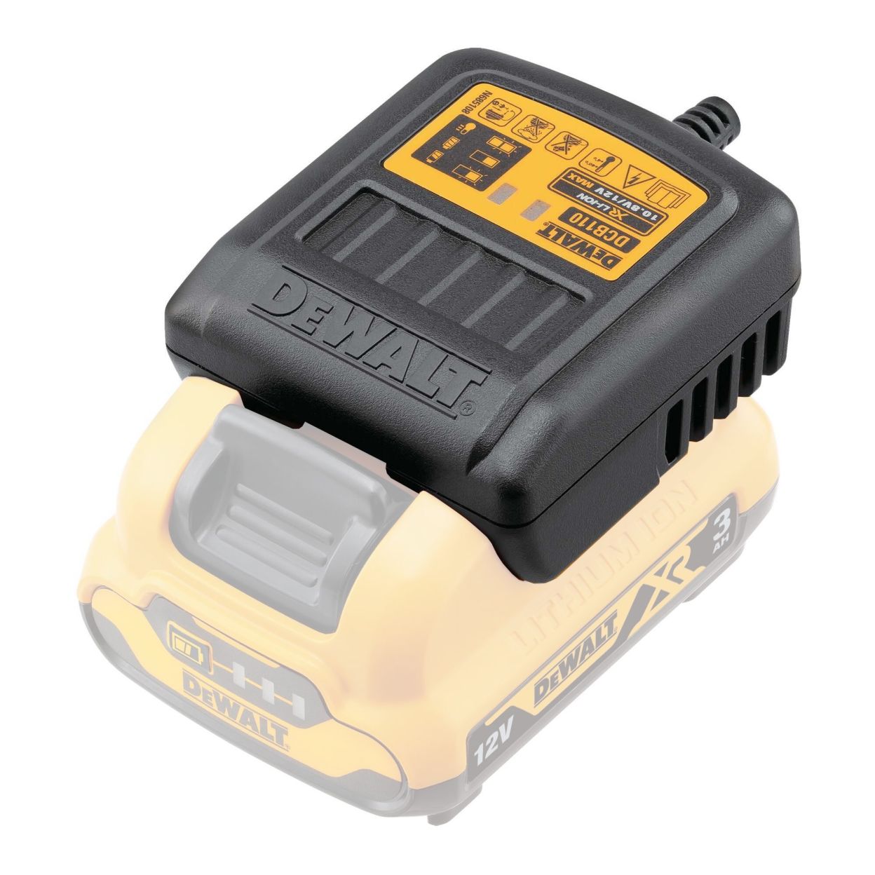 Зарядное устройство DEWALT DCB110, 10.8/12 В, 2 А (DCB110-XJ)
