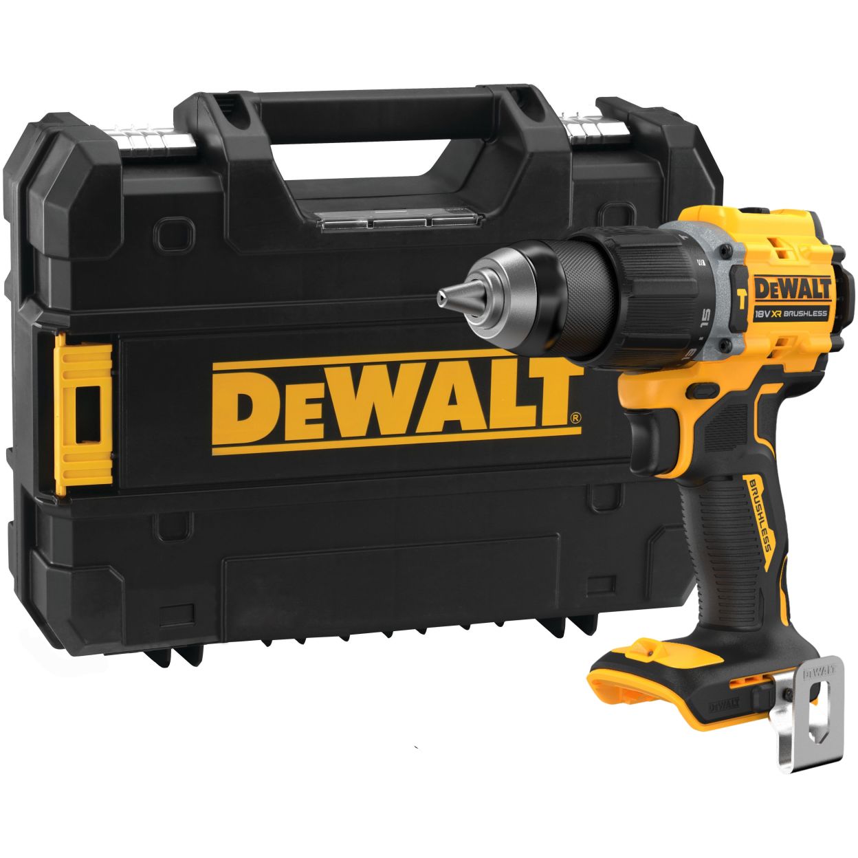 Аккумуляторная ударная дрель-шуруповерт DEWALT DCD799NT, 18 В, 1650 об/мин, 28050 уд/мин, без АКБ и ЗУ, в кейсе TSTAK