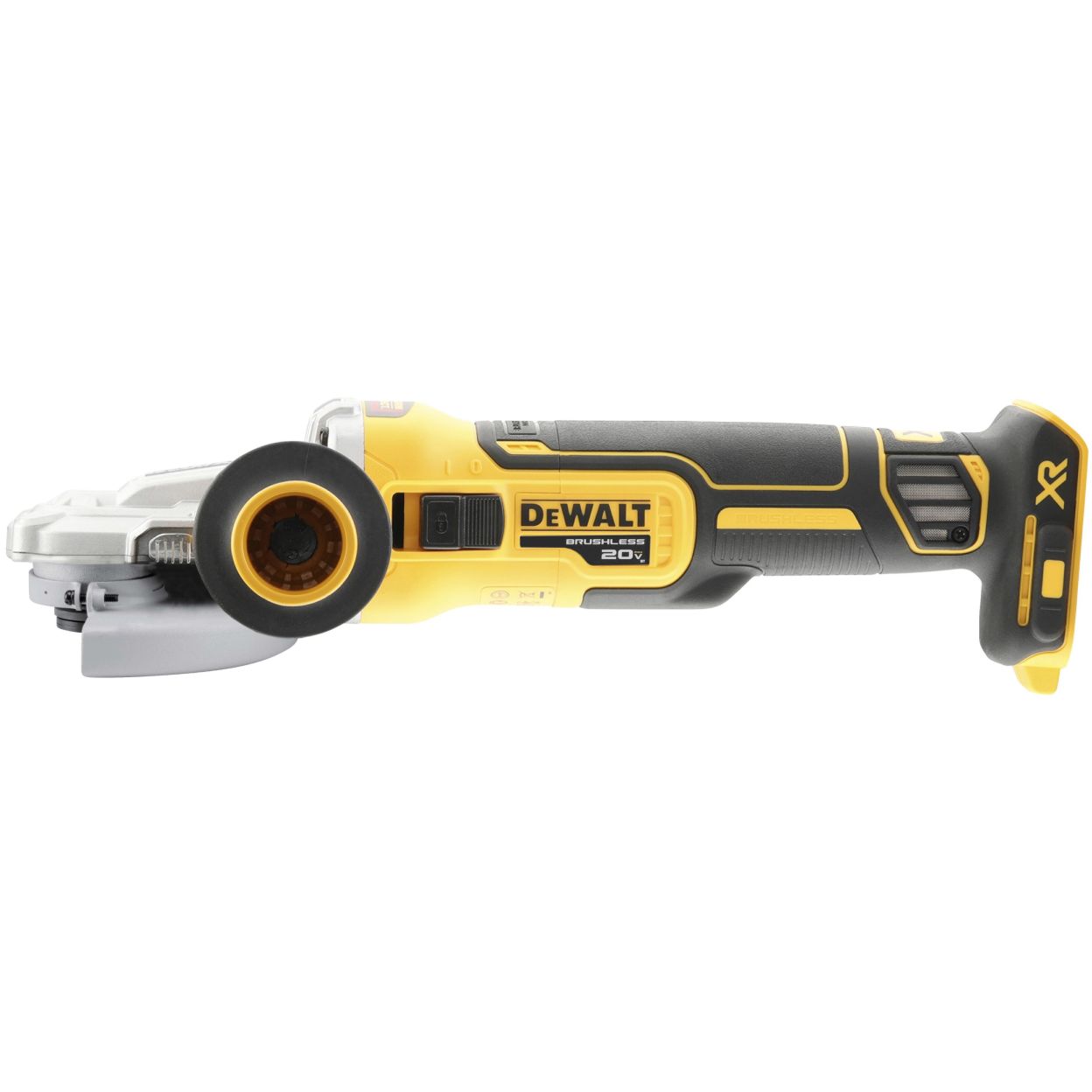 Аккумуляторная угловая шлифмашина DEWALT DCG405FP1, 20 В, 100 мм, 9000 об/мин, с АКБ 5 Ач и ЗУ (DCG405FP1N-A9)