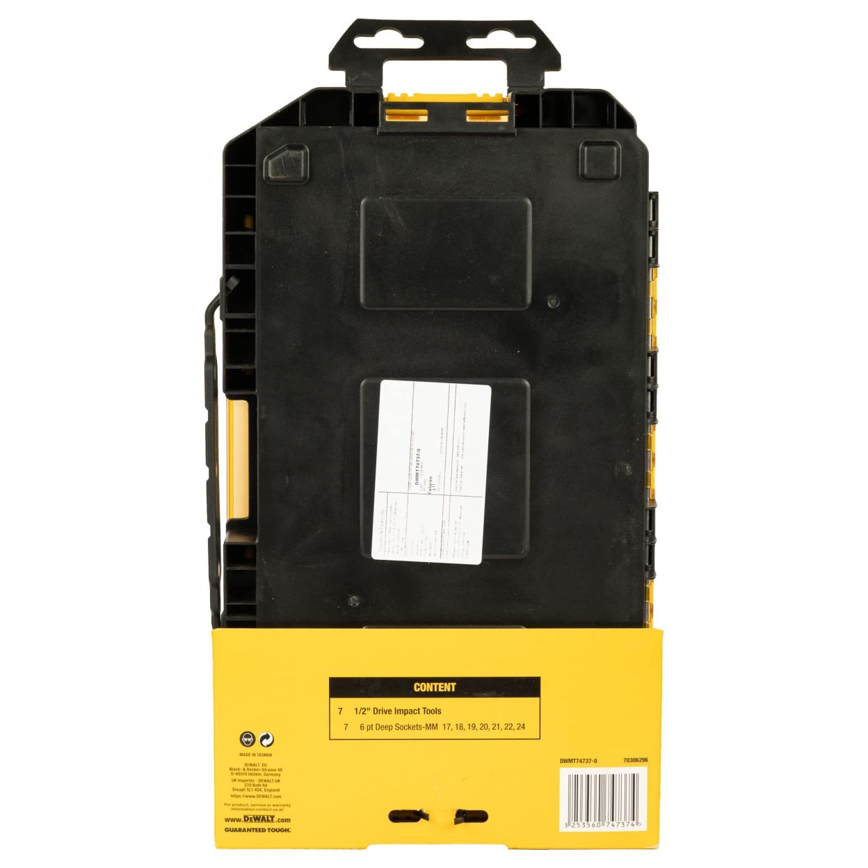 Набор торцевых головок DEWALT, 7 шт., DWMT74737-0