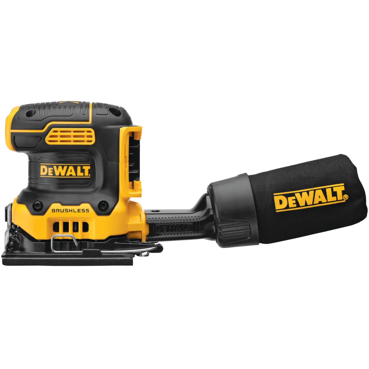 Аккумуляторная плоскошлифовальная машина DEWALT DCW200B, 20 В, 13500 кол/мин, без АКБ и ЗУ (DCW200B-XJ)