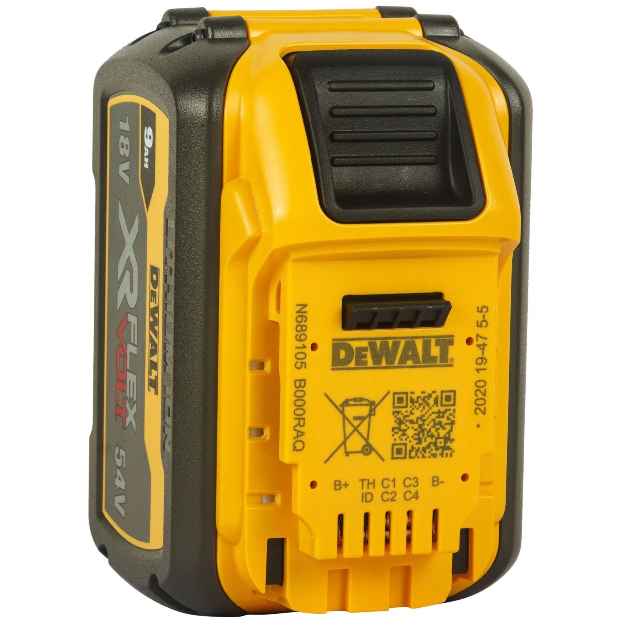 Набор DEWALT DCB118X2: 2 АКБ FLEXVOLT DCB547, Li-Ion, 18/54 В, 9/3 Ач и быстрое зарядное устройство DCB118, 18/54 В, 8 А
