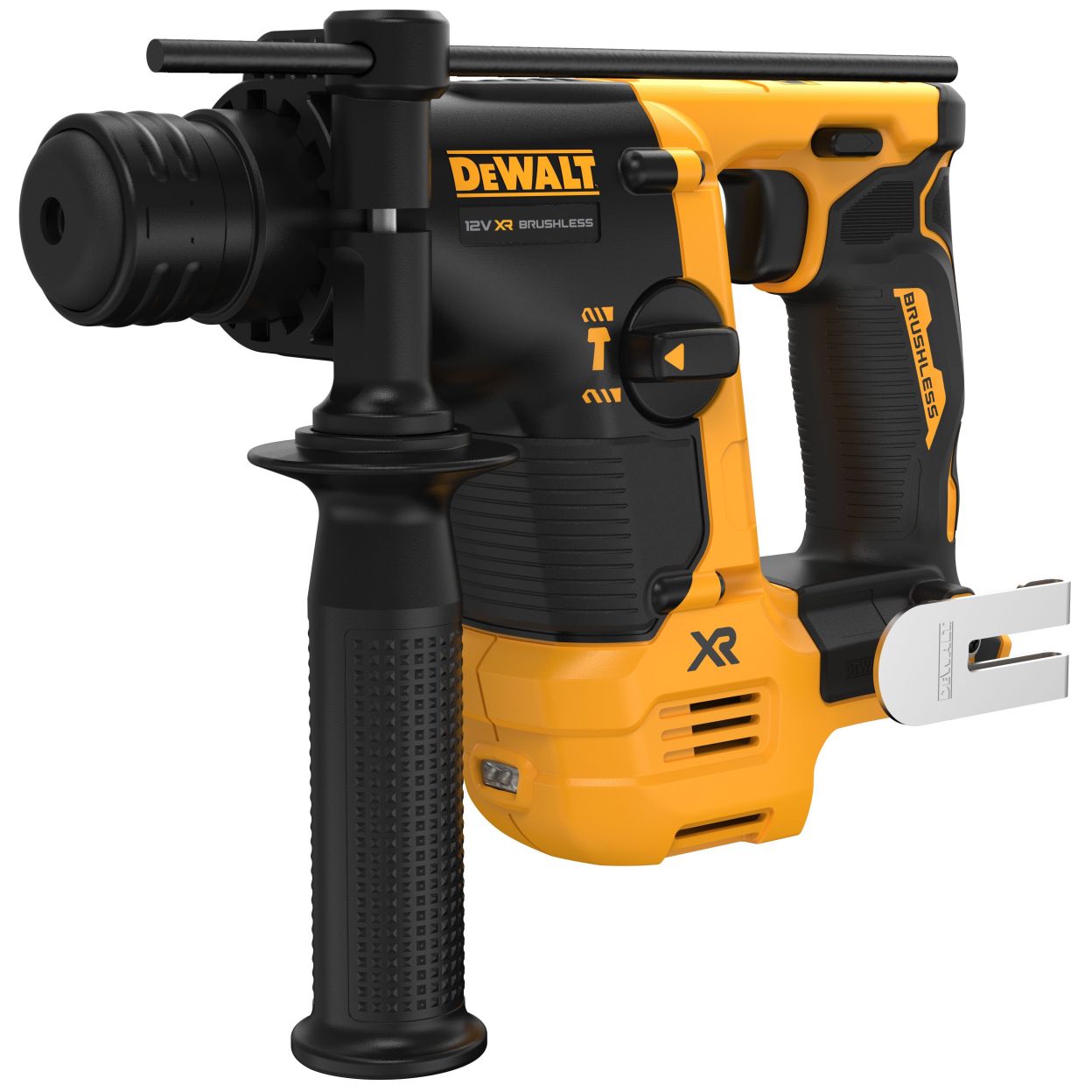 Аккумуляторный перфоратор DEWALT DCH072L2, 12 В, 1.2 Дж, 4280 уд/мин, с 2 АКБ 3 Ач и ЗУ, в кейсе TSTAK (DCH072L2-QW)