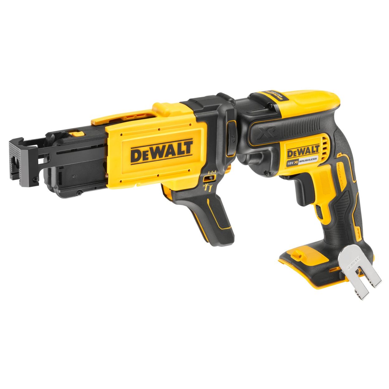 Аккумуляторный ленточный шуруповерт DEWALT DCF620P2K, 18 В, 30 Нм, 4400 об/мин, с 2 АКБ 5 Ач и ЗУ, в кейсе TSTAK (DCF620P2K-QW)
