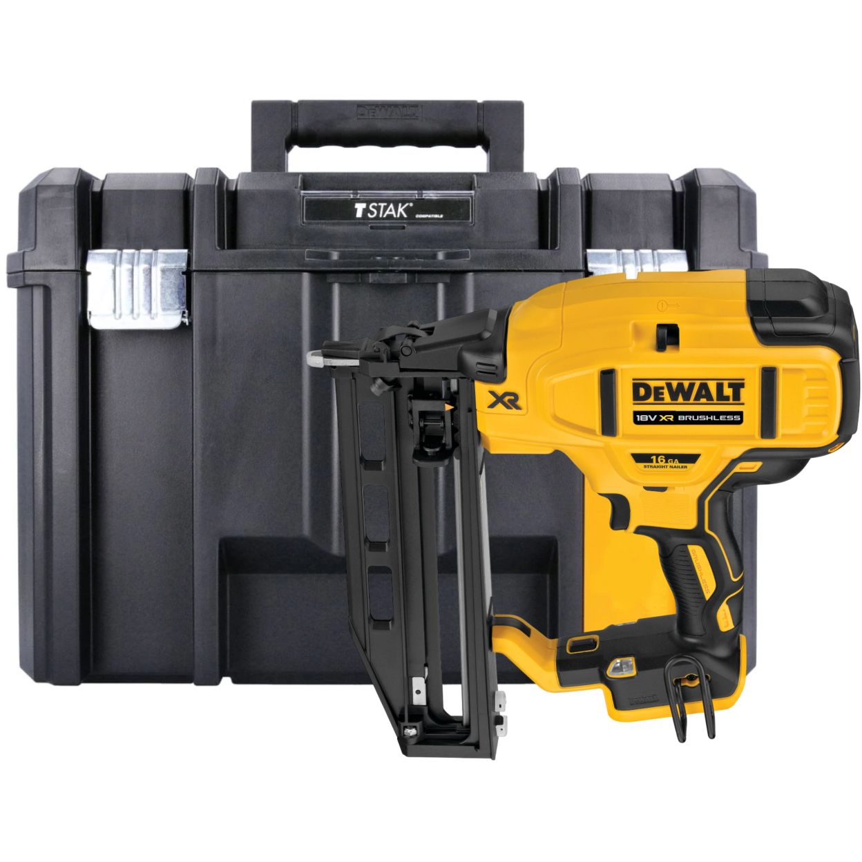 Аккумуляторный гвоздезабивной пистолет DEWALT DCN662NT, 18 В, 48 Дж, без АКБ и ЗУ, в кейсе TSTAK