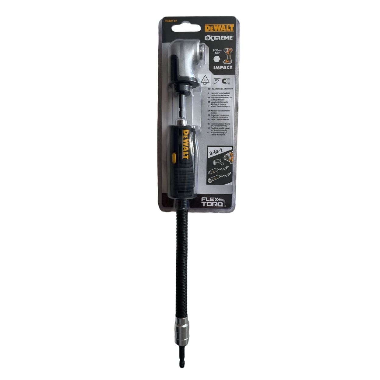 Гибкая ударная насадка DEWALT DT20501, HEX 1/4"