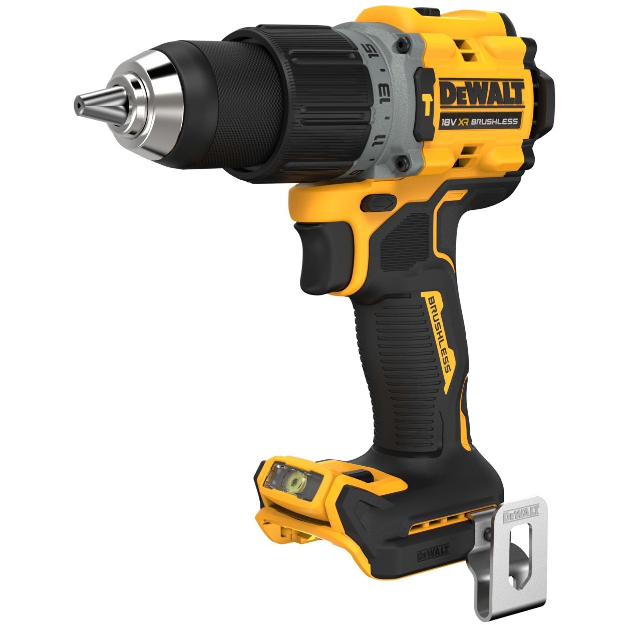 Ударная дрель-шуруповерт DEWALT DCD805S2T, 18 В, 2000 об/мин, 34000 уд/мин, с 2 АКБ 3.5 Ач и ЗУ, в кейсе TSTAK (DCD805S2T-QW)