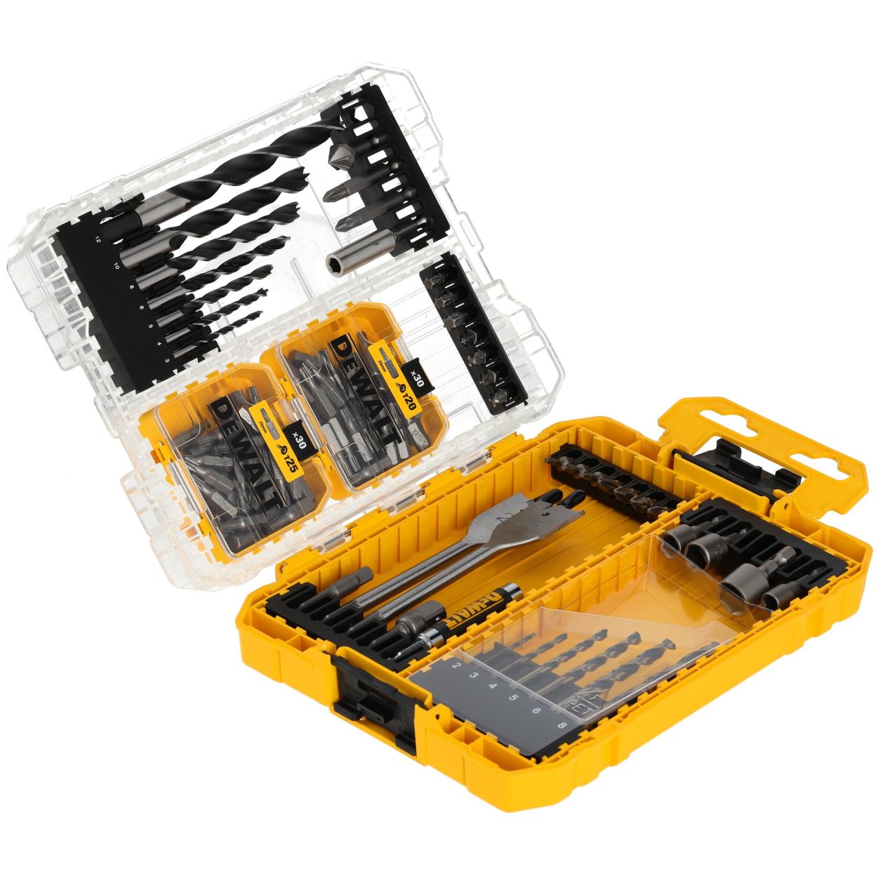 Комплект из 5 наборов оснастки DEWALT DT70785, 5х100 шт., в кейсе (DT70785-QZ-5)