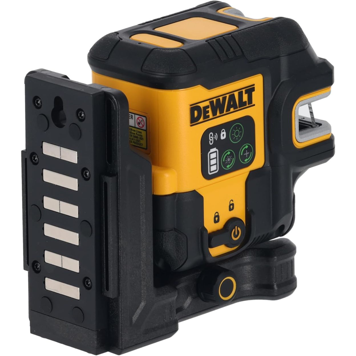 Аккумуляторный лазерный нивелир DEWALT DCLE14251GB, 10.8 В, зеленый луч, 45 м, со встроенной АКБ, в чехле (DCLE14251GB-XJ)