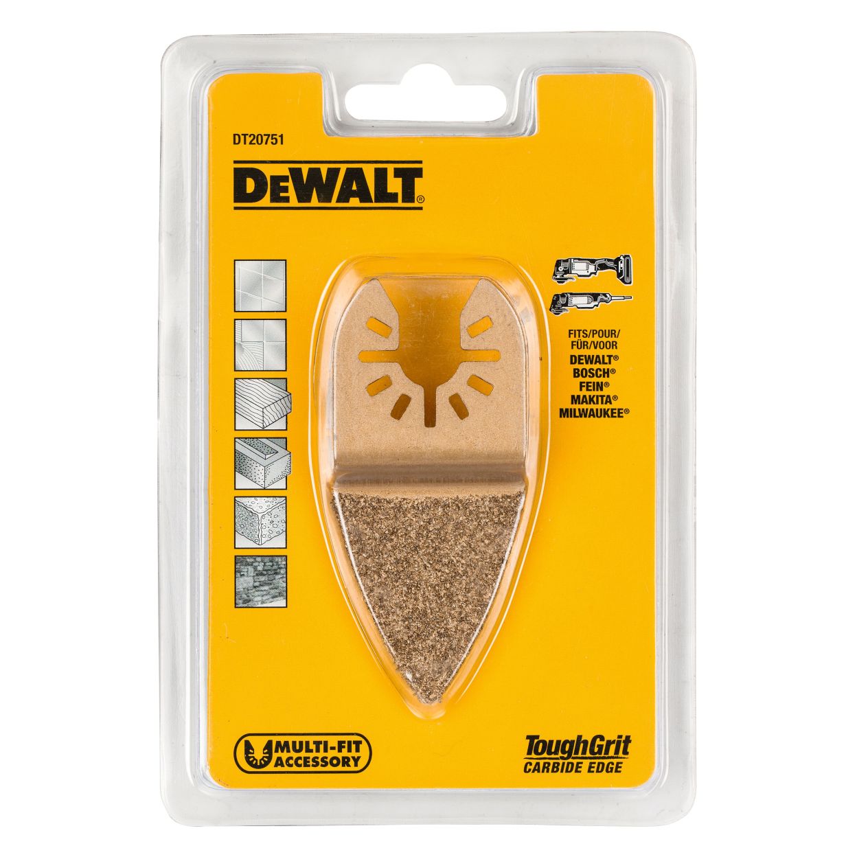 Карбидное полотно DEWALT, для реноватора, 40 мм, DT20751