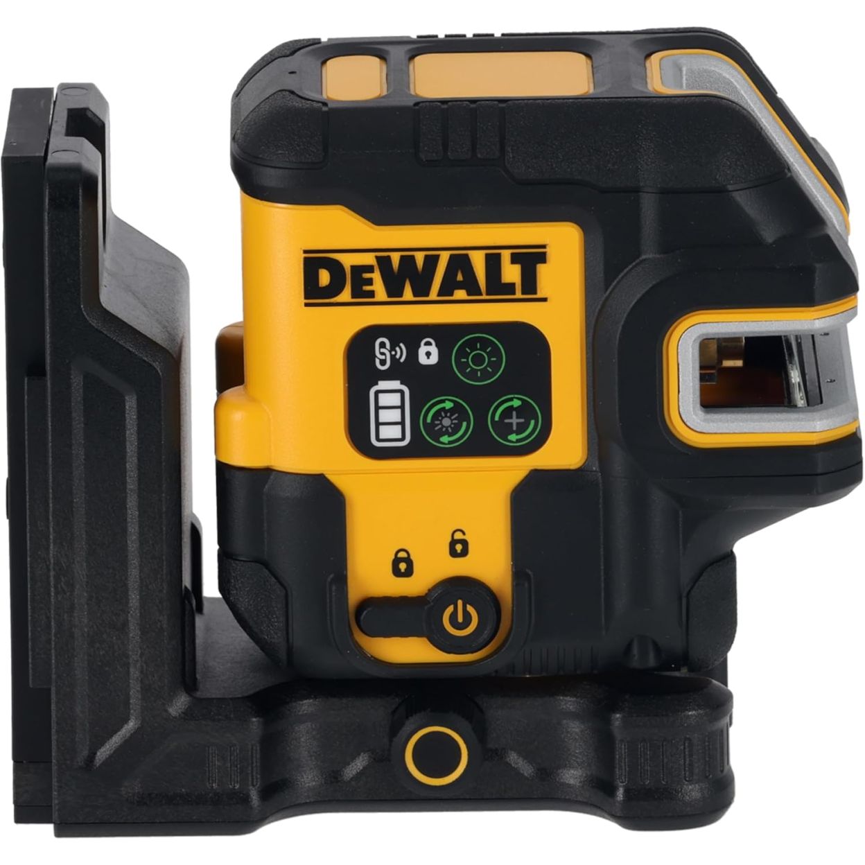 Аккумуляторный лазерный нивелир DEWALT DCLE14251GB, 10.8 В, зеленый луч, 45 м, со встроенной АКБ, в чехле (DCLE14251GB-XJ)