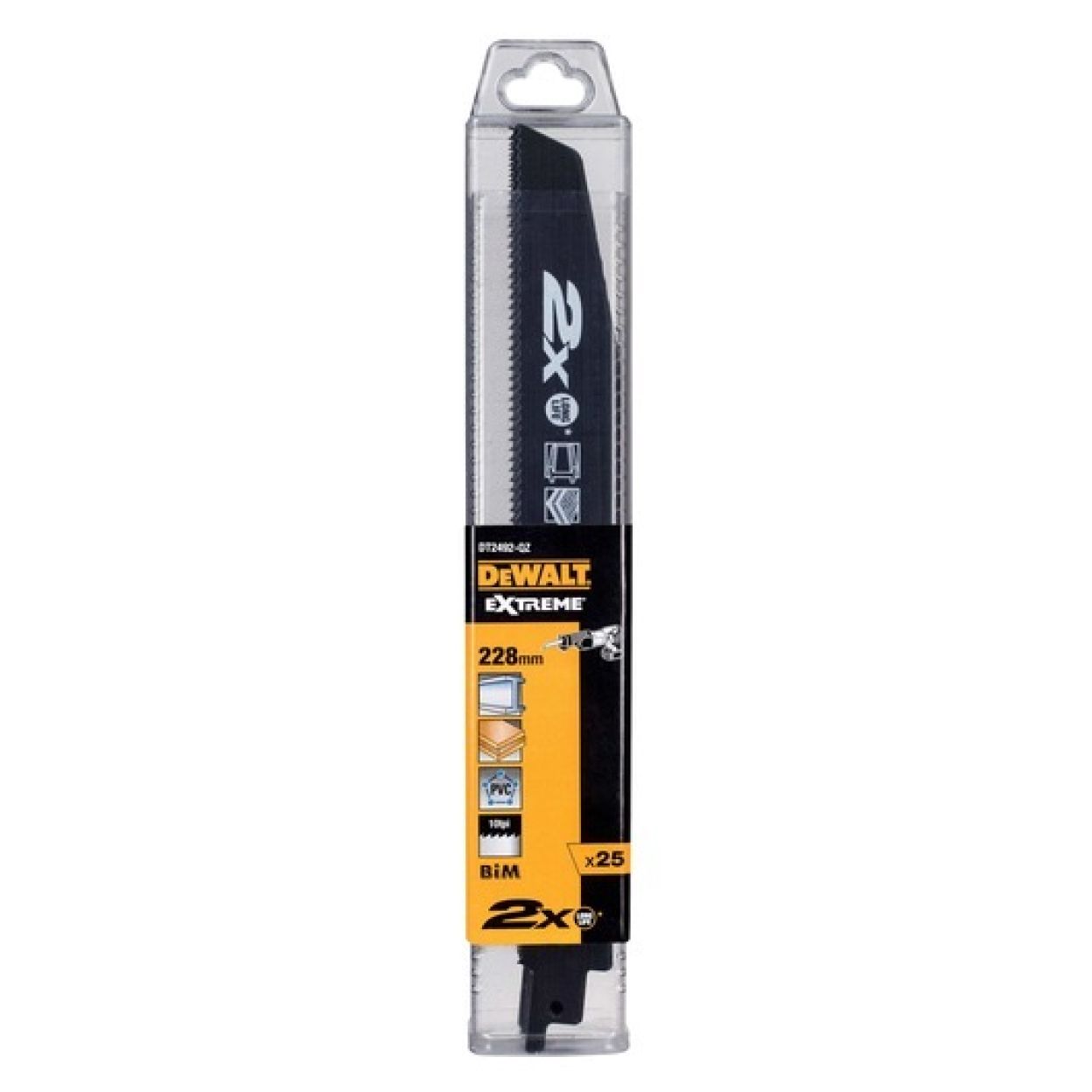 Набор пильных полотен DEWALT DT2492, по дереву, 25 шт. (DT2492-QZ)