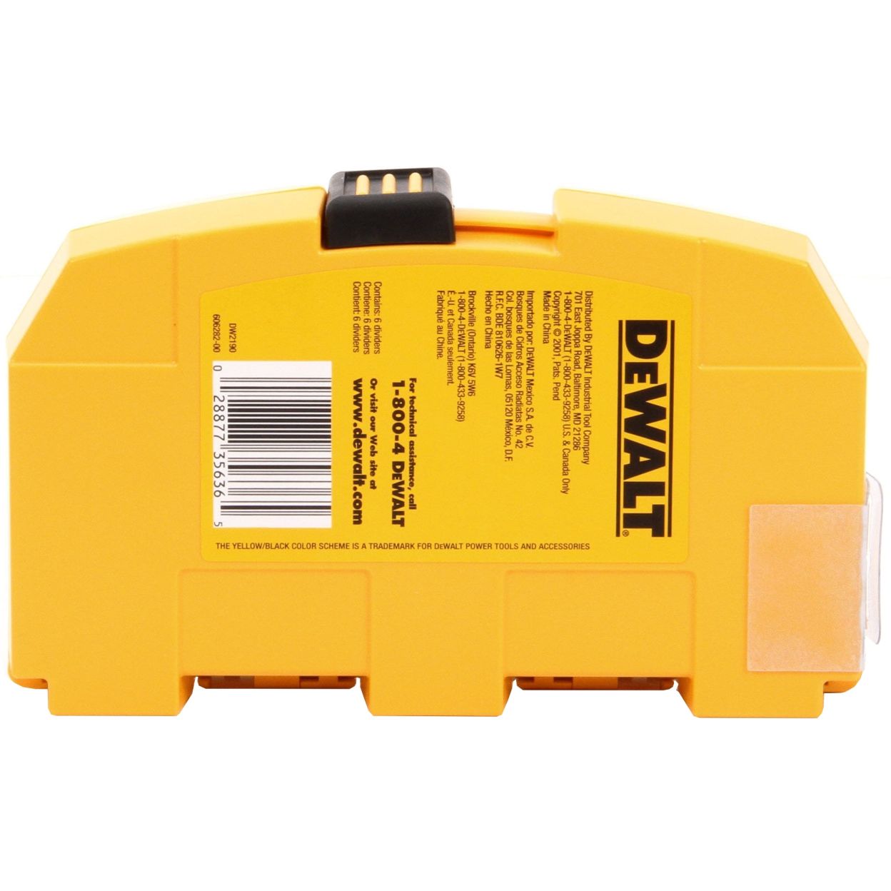 Кейс DEWALT DW2190, для хранения оснастки, складной
