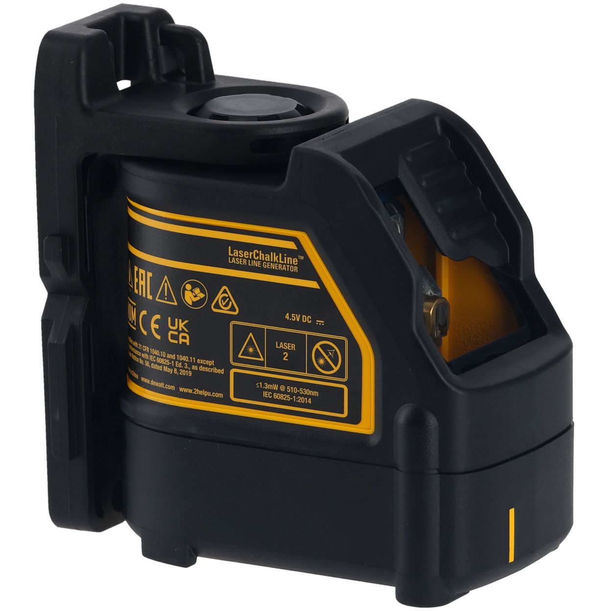 Аккумуляторный набор лазерного инструмента DEWALT DW0887100-1: нивелир DW088CG + дальномер DWHT77100, на батарейках, в кейсе TSTAK