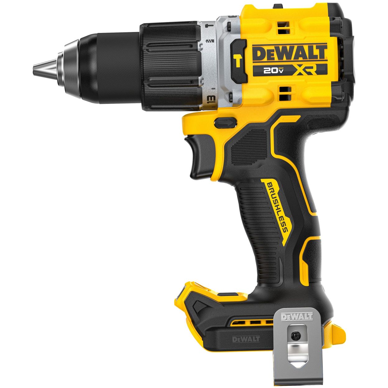 Ударная дрель-шуруповерт DEWALT DCD806NT, 20 В, 2000 об/мин, 34000 уд/мин, без АКБ и ЗУ, в кейсе TSTAK (DCD806NT-A9)