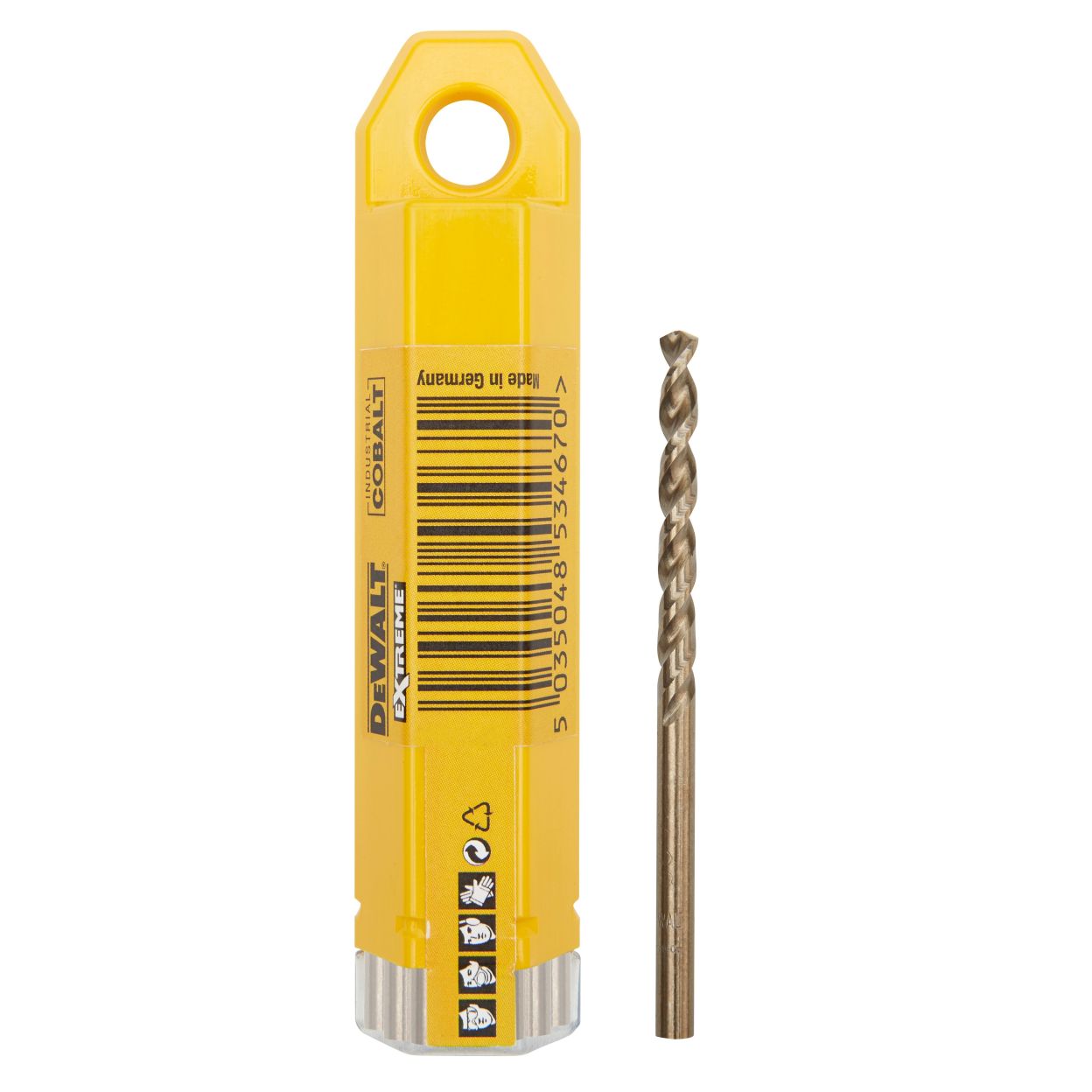 Сверло по металлу DEWALT DT4932, 5.5x52x93 мм, 10 шт. (DT4932-QZ)
