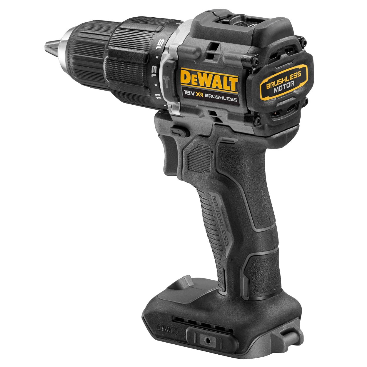 Ударная дрель-шуруповерт DEWALT DCD100NT, 18 В, 1650 об/мин, 28050 уд/мин, без АКБ и ЗУ, в кейсе TSTAK (DCD100NT-XJ)