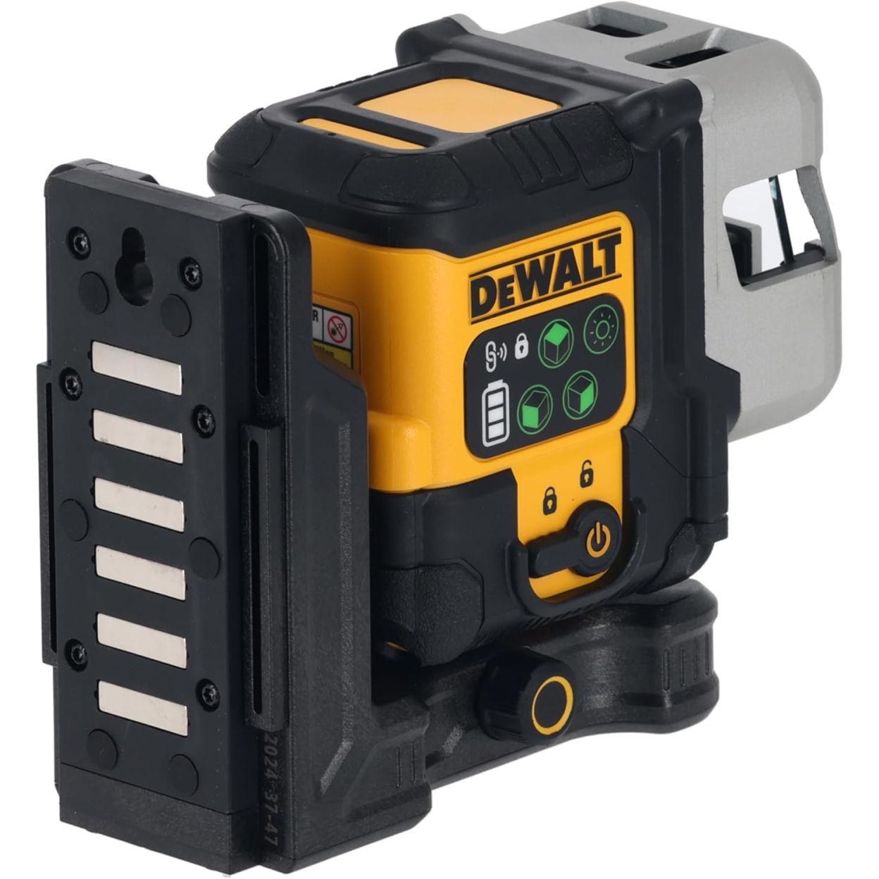 Аккумуляторный лазерный нивелир DEWALT DCLE14301GB, 10.8 В, зеленый луч, 30 м, со встроенной АКБ, в чехле (DCLE14301GB-XJ)
