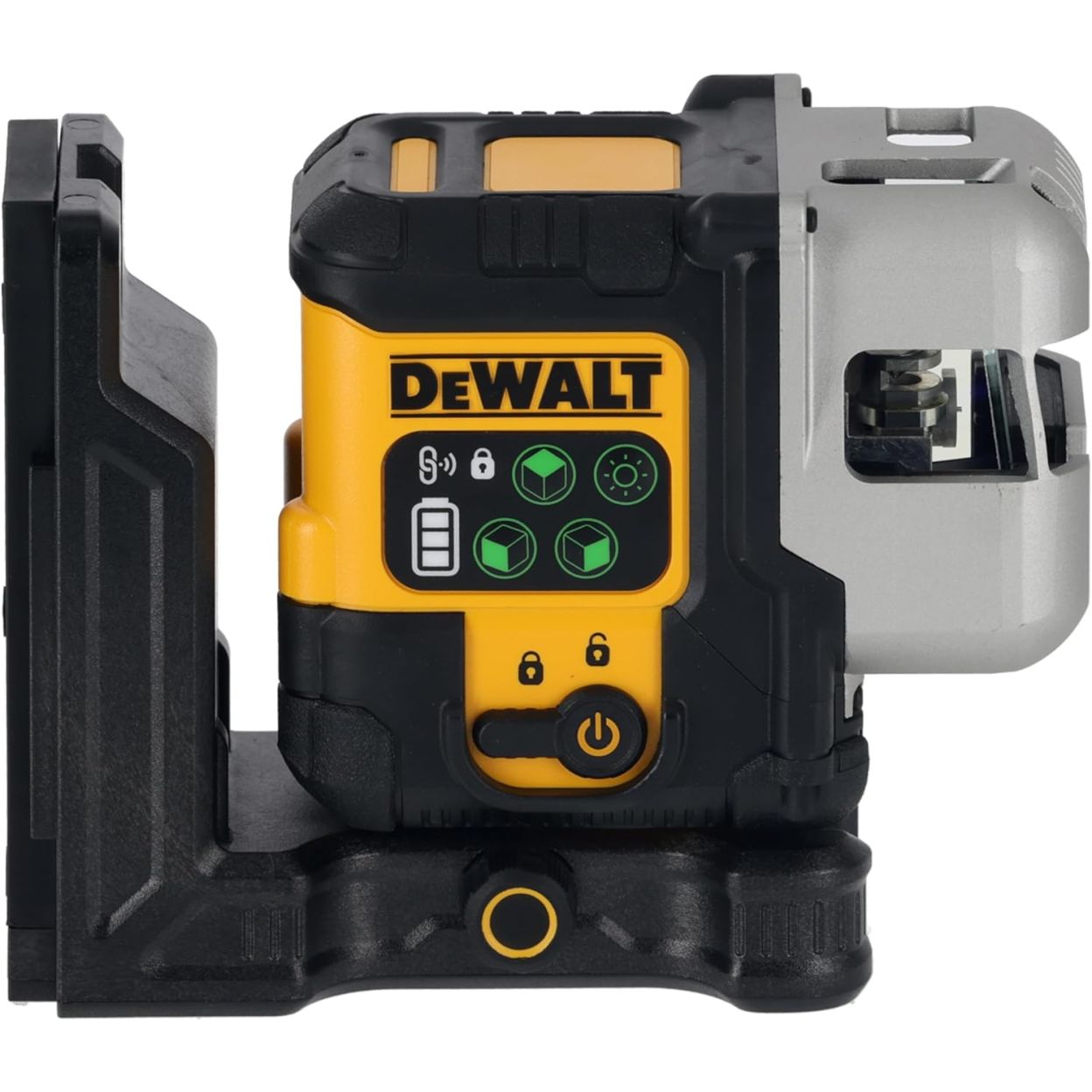 Аккумуляторный лазерный нивелир DEWALT DCLE14301GB, 10.8 В, зеленый луч, 30 м, со встроенной АКБ, в чехле (DCLE14301GB-XJ)