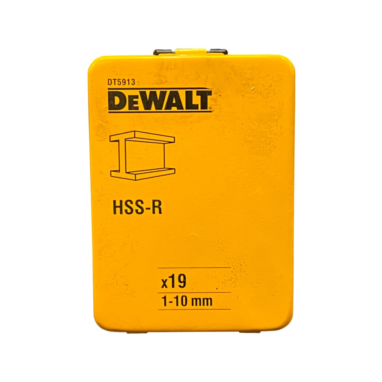 Набор сверл по металлу DEWALT DT5913, 1-10 мм, 19 шт. (УЦЕНЕННЫЙ ТОВАР) (DT5913-QZ/U)