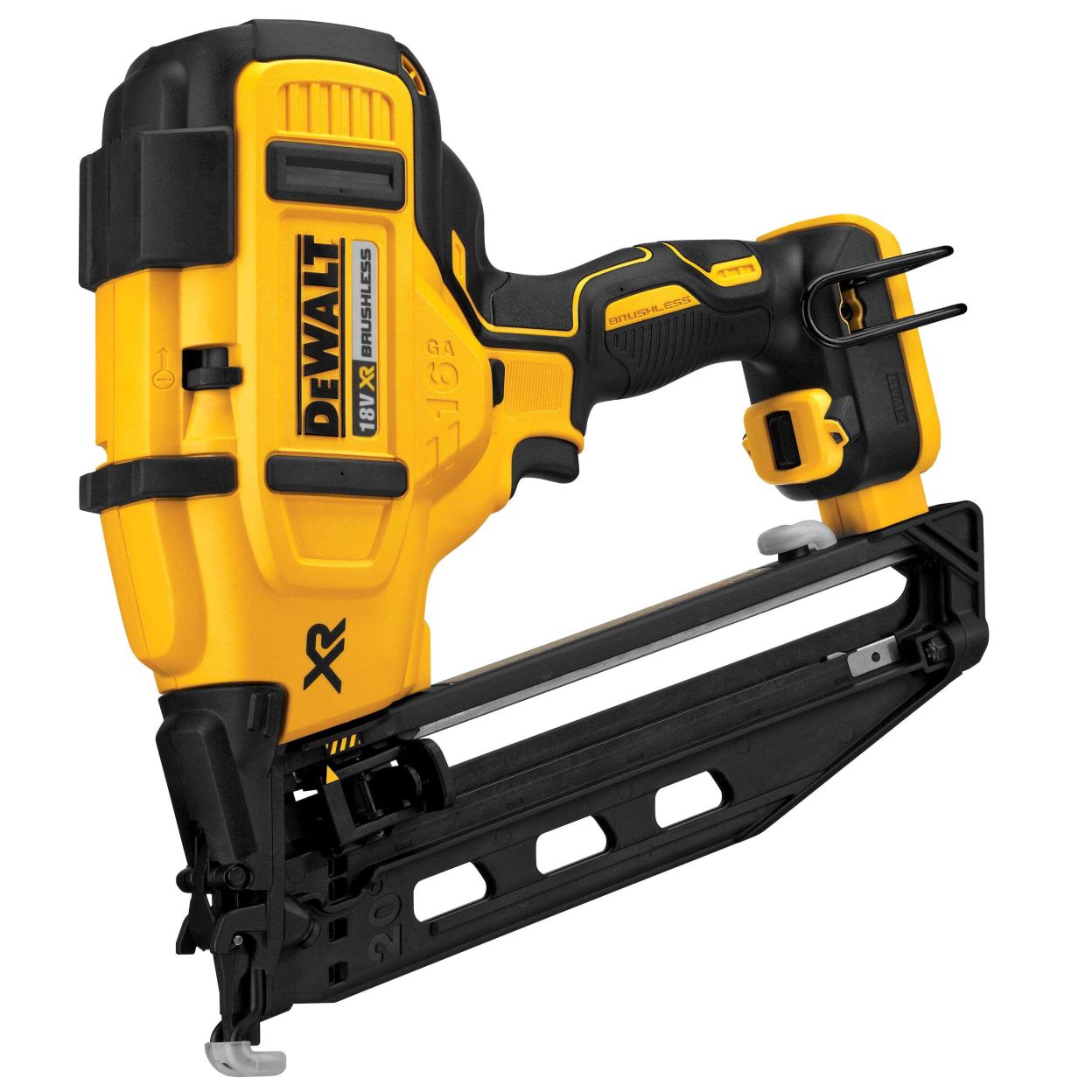 Аккумуляторный набор DEWALT DCK2046P2, 18 В: гвоздезабивной DCN692 + шпилькозабивной DCN660 пистолеты, с 2 АКБ 5 Ач и ЗУ, в сумке