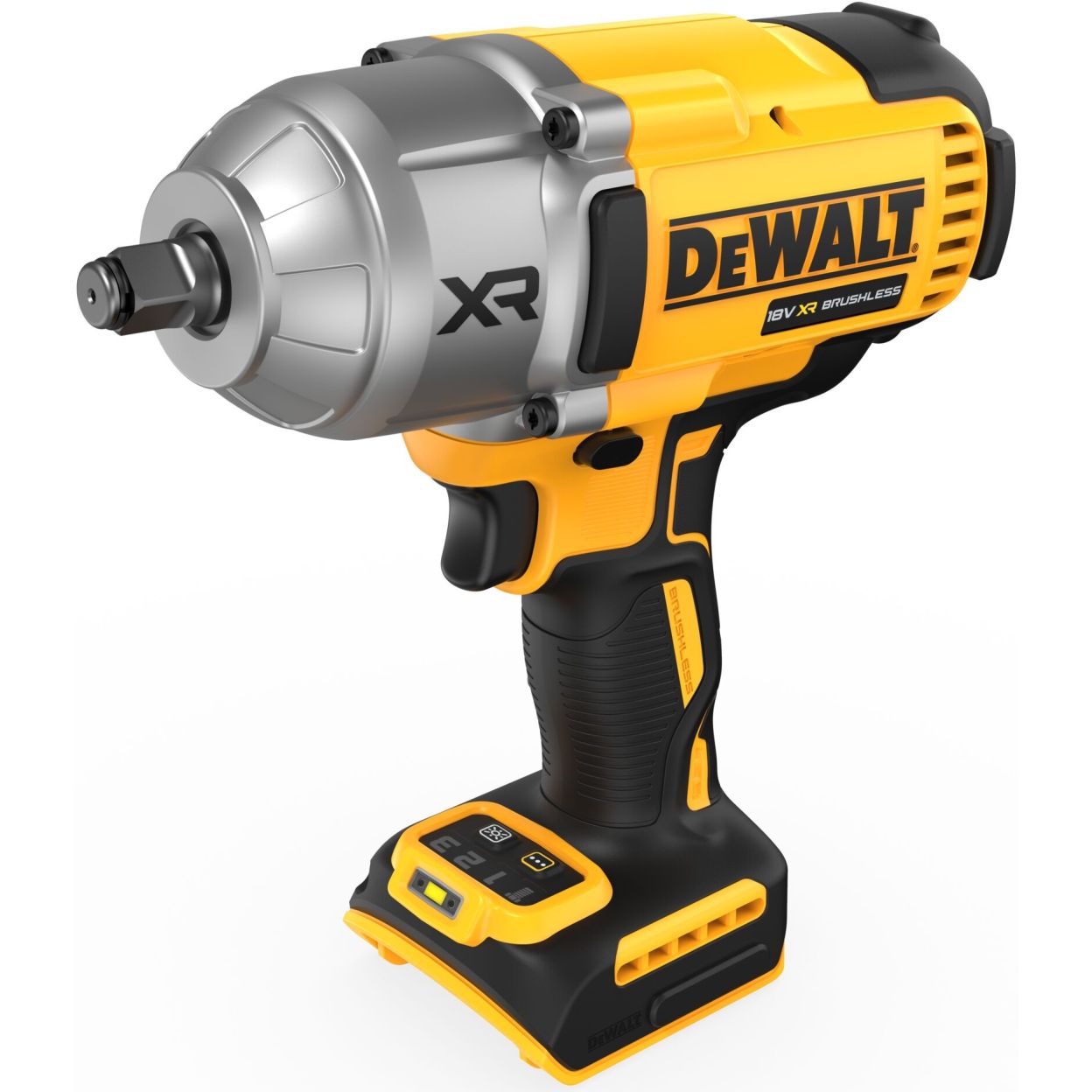 Аккумуляторный гайковерт DEWALT DCF900P2G, 18 В, 1898 Нм, 2200 уд/мин, с 2 АКБ 5 Ач и ЗУ, в чехле (DCF900P2G-QW)