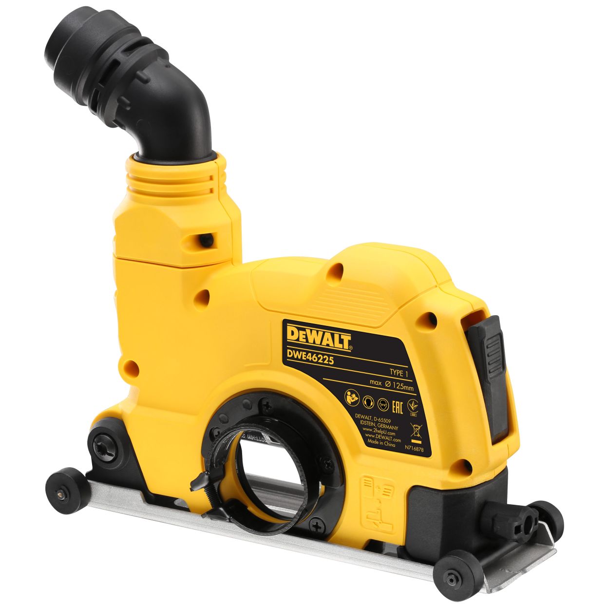 Штроборез DEWALT DWE46107, 1400 Вт, 125 мм, 11500 об/мин (DWE46107-QS)