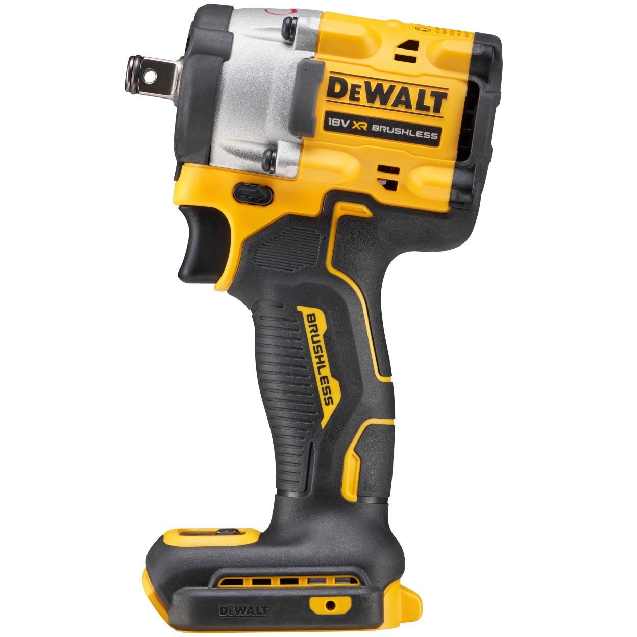 Аккумуляторный гайковерт DEWALT DCF921P2G, 18 В, 610 Нм, 3550 уд/мин, с 2 АКБ 5 Ач и ЗУ, в чехле (DCF921P2G-QW)