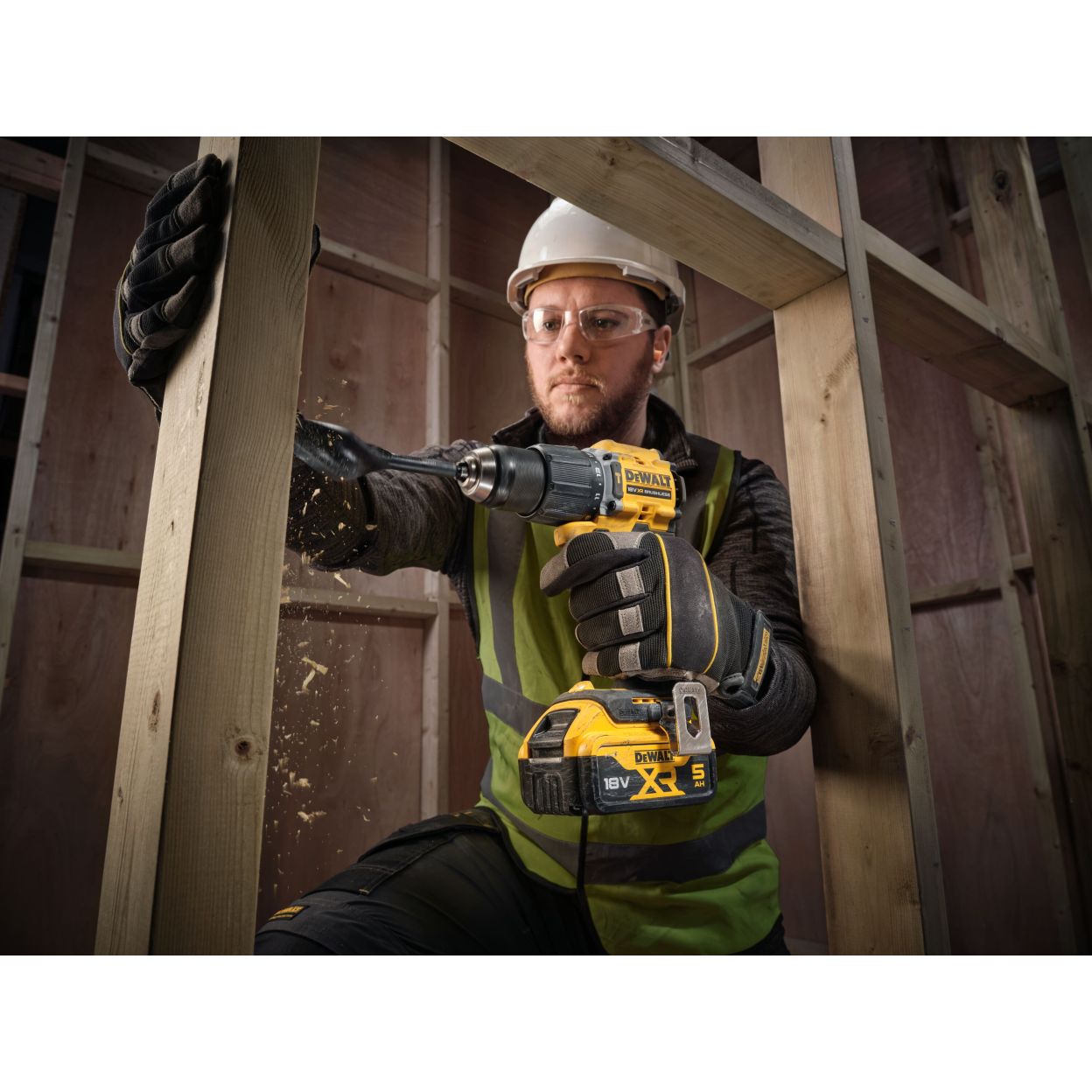 Ударная дрель-шуруповерт DEWALT DCD799D2T, 18 В, 1650 об/мин, 28050 уд/мин, с 2 АКБ 2 Ач и ЗУ, в кейсе TSTAK (DCD799D2T-QW)