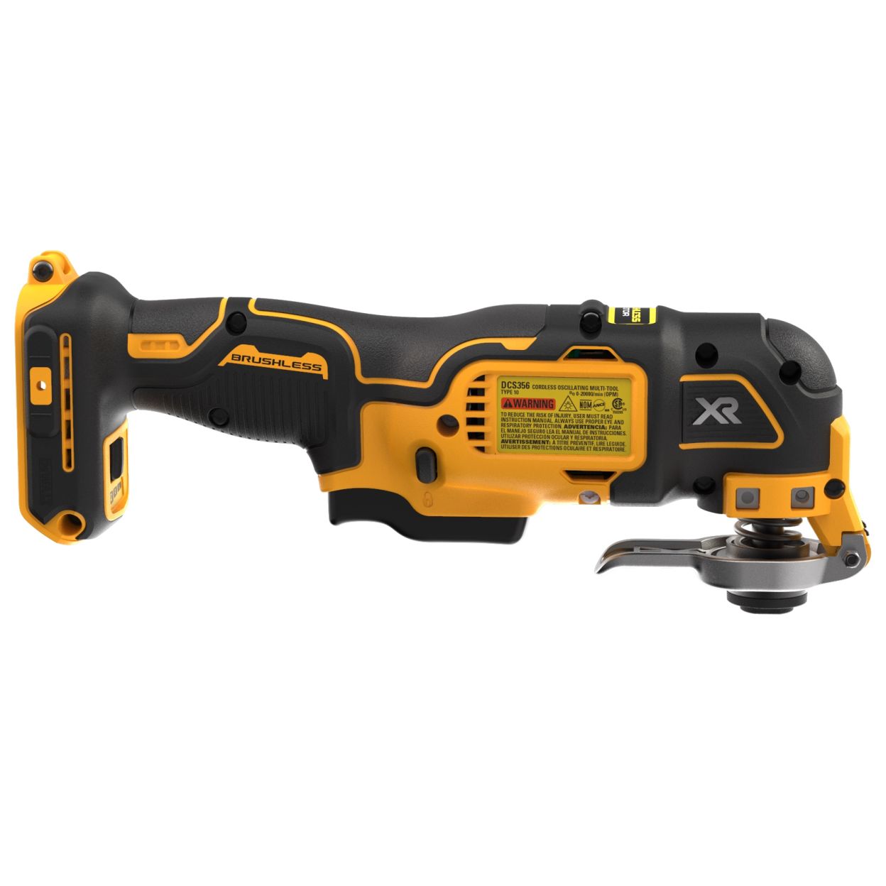 Аккумуляторный реноватор DEWALT DCS356NT, 18 В, 20000 кол/мин, без АКБ и ЗУ, в кейсе TSTAK (DCS356NDWST1-70703)