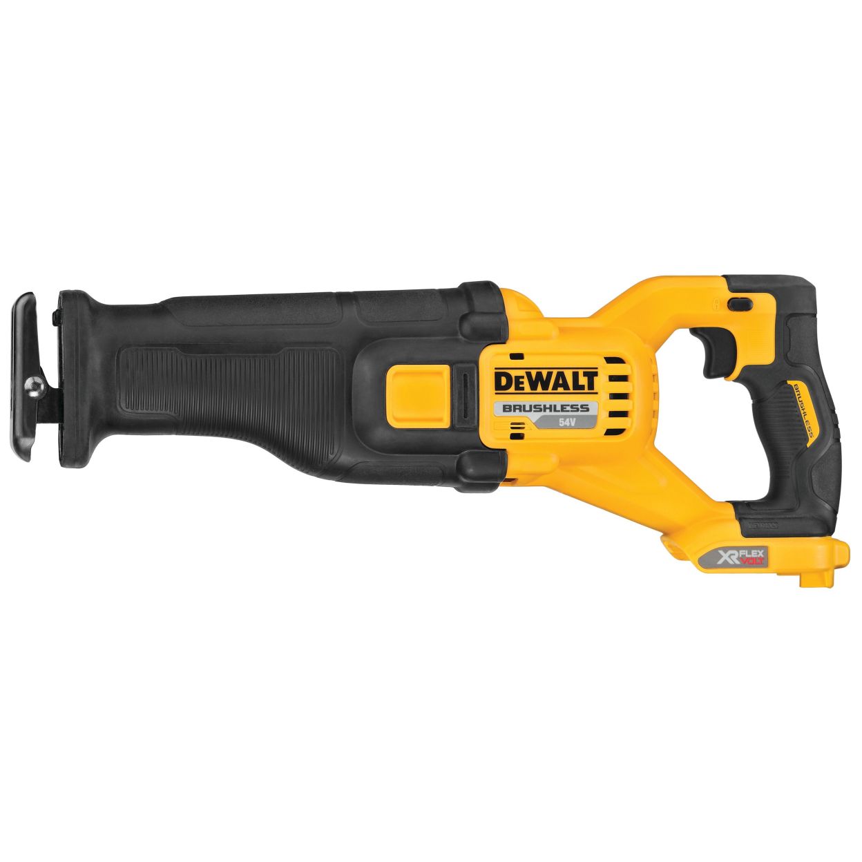 Аккумуляторная сабельная пила DEWALT DCS389T2, 54 В, 3000 ход/мин, 28.6 мм, с 2 АКБ 2 Ач и ЗУ, в кейсе TSTAK (DCS389T2-QW)
