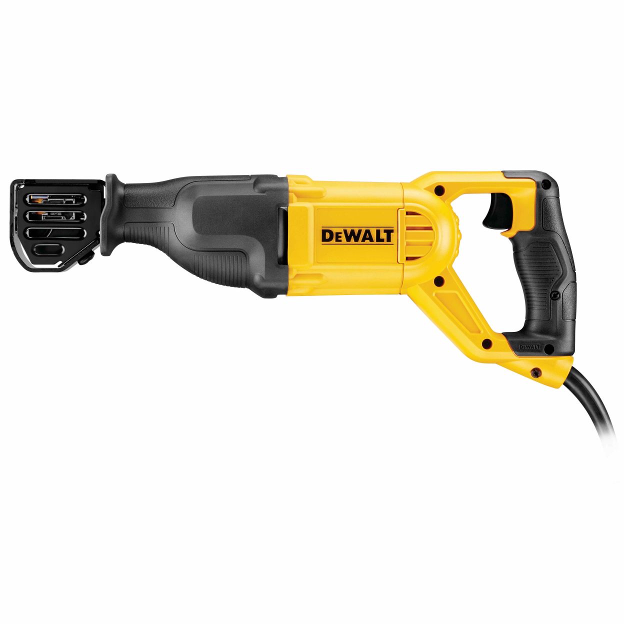 Сабельная пила DEWALT DWE305PK, 1100 Вт, 2800 ход/мин, 29 ход/мин, в кейсе (DWE305PK-QS)