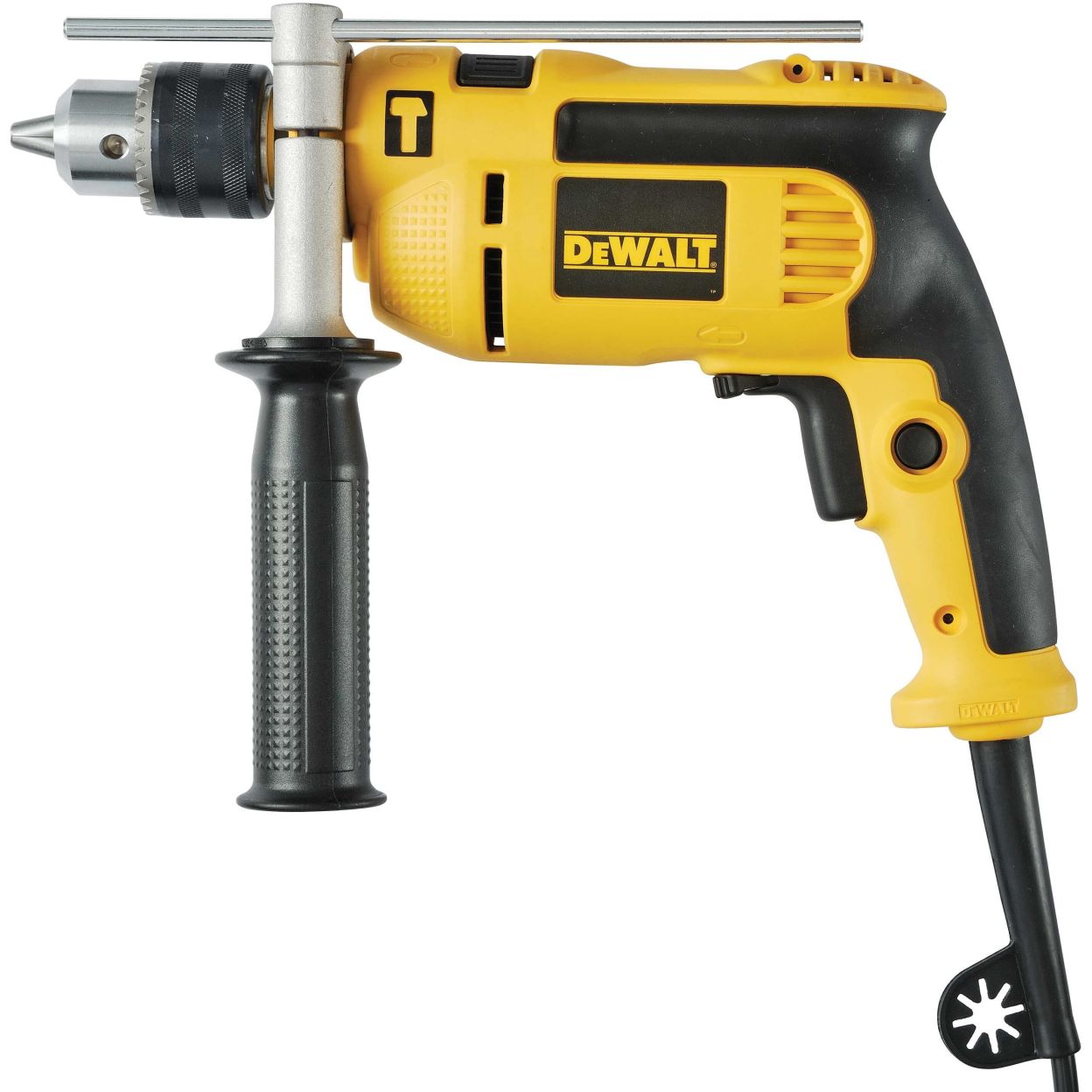Ударная дрель DEWALT DWD024K, 650 Вт, 2800 об/мин, 47600 уд/мин, в кейсе (DWD024K-QS)