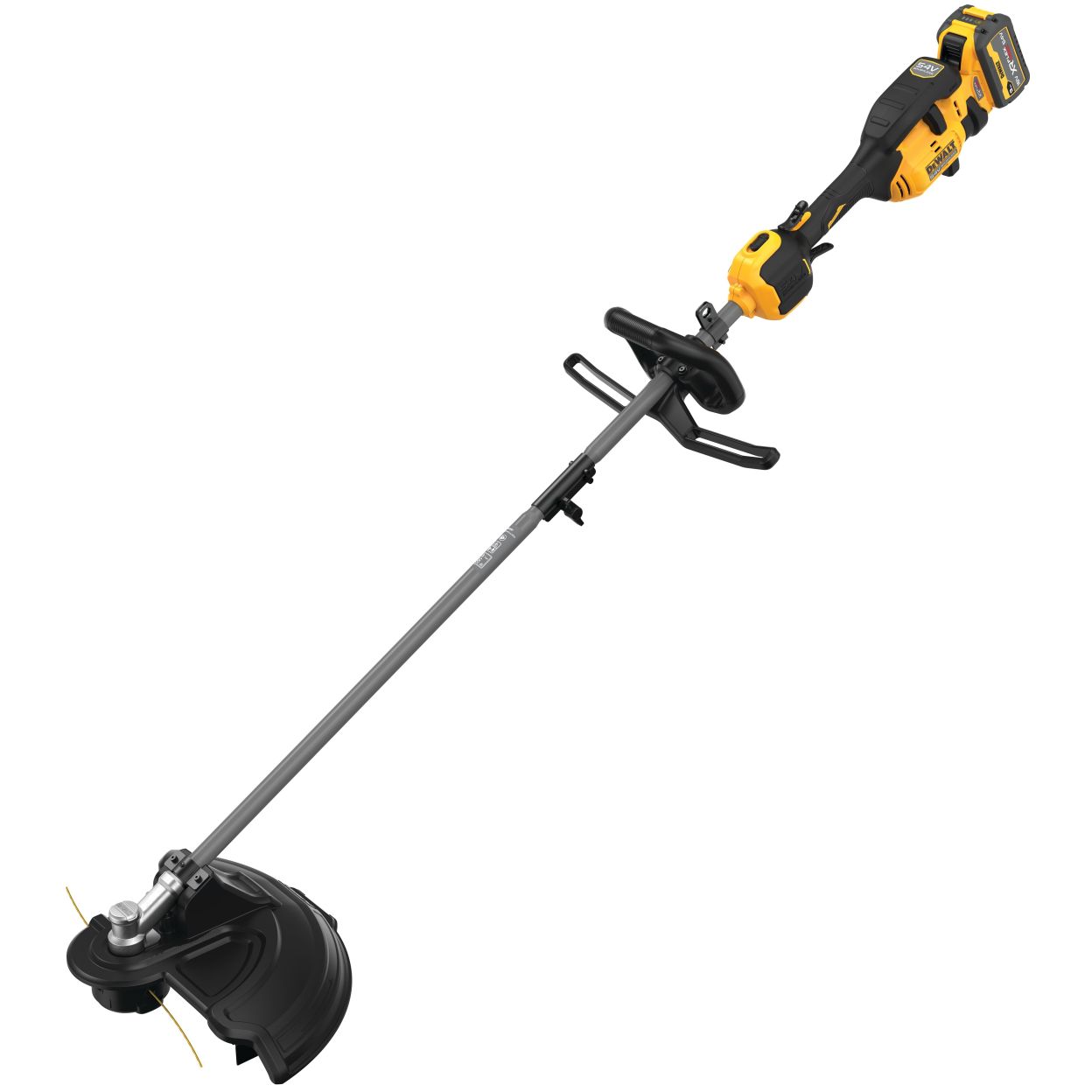 Аккумуляторный триммер (привод + насадка) DEWALT DCMAS5713X1, 54 В, 5400 об/мин, с АКБ 3 Ач и ЗУ (DCMAS5713X1-QW)