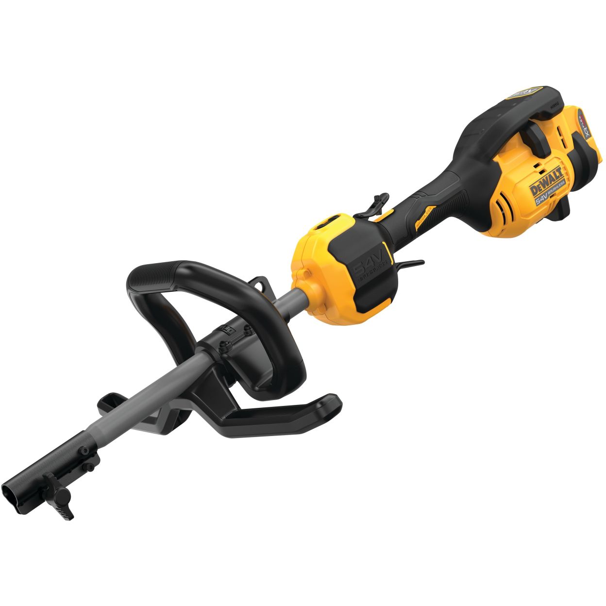 Аккумуляторный триммер (привод + насадка) DEWALT DCMAS5713X1, 54 В, 5400 об/мин, с АКБ 3 Ач и ЗУ (DCMAS5713X1-QW)