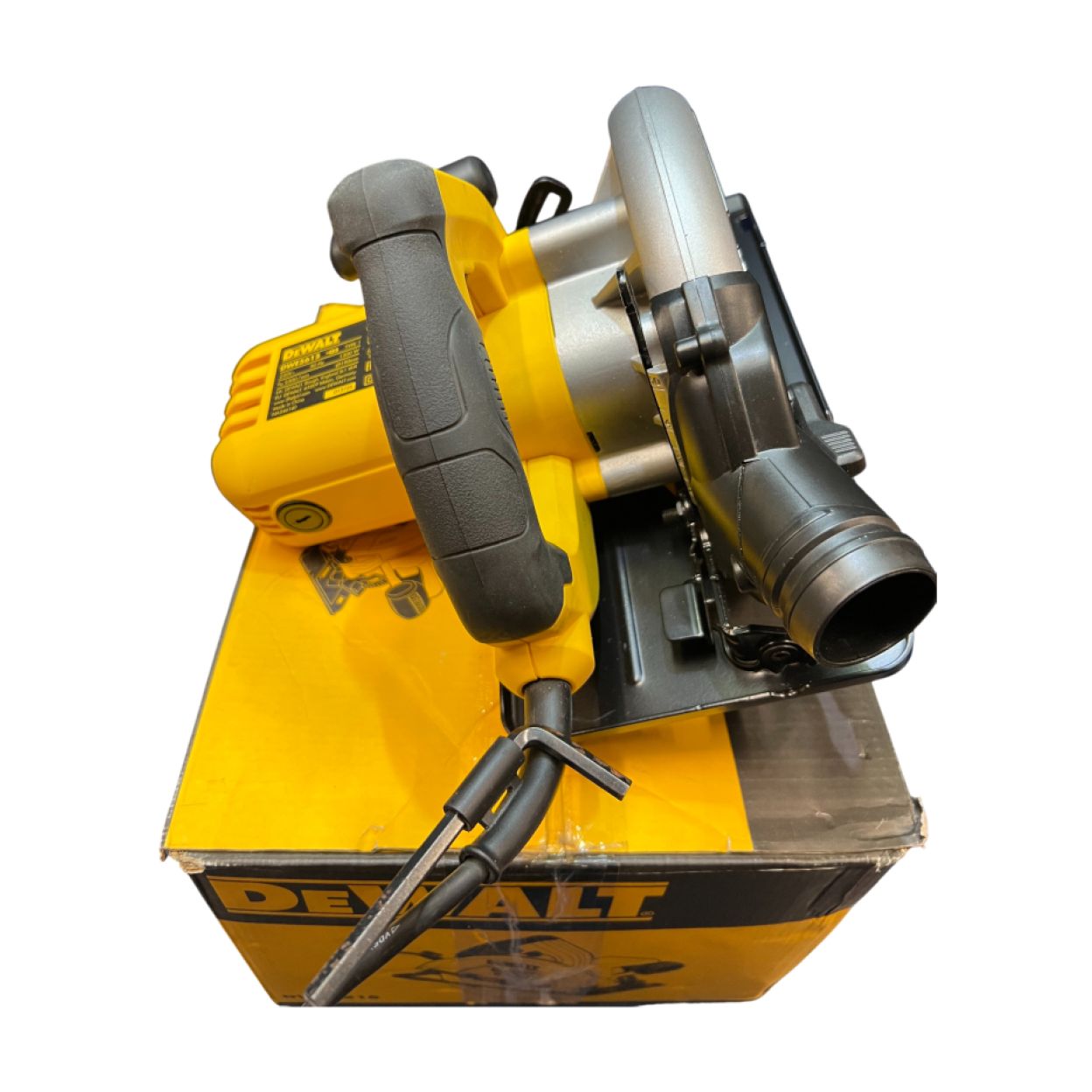 Дисковая пила DEWALT DWE5615, 1500 Вт, 190 мм, 5500 об/мин, (УЦЕНЕННЫЙ ТОВАР) (DWE5615-QS/U)