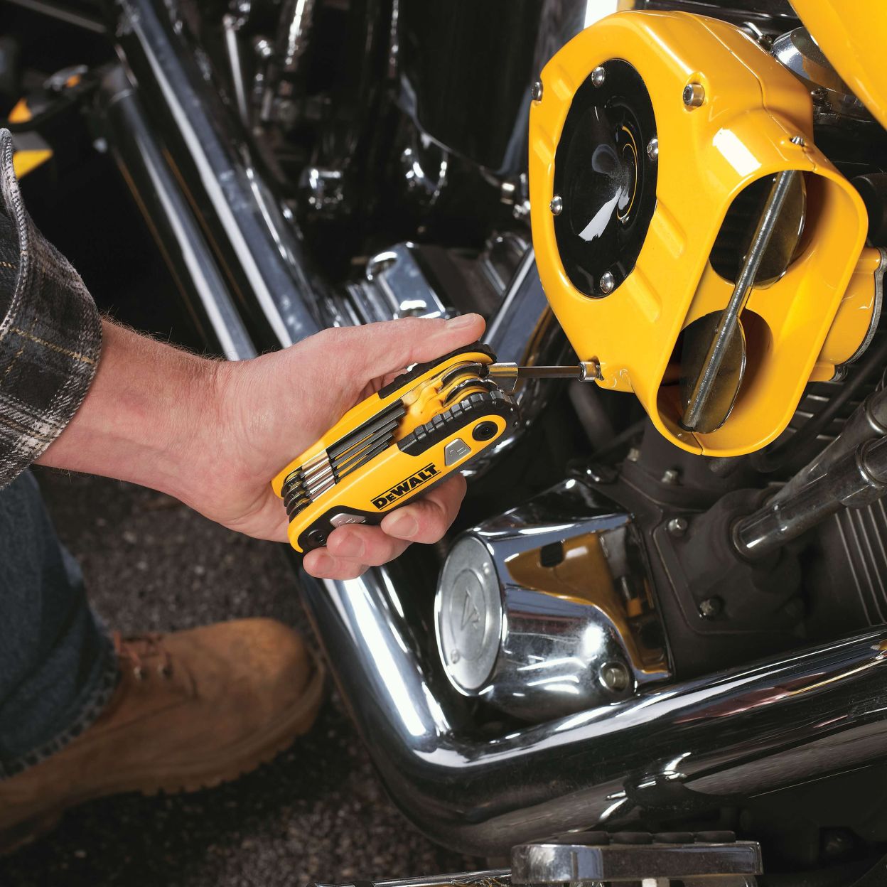 Набор Torx ключей DEWALT DWHT70264, T9-T40, 8 шт.