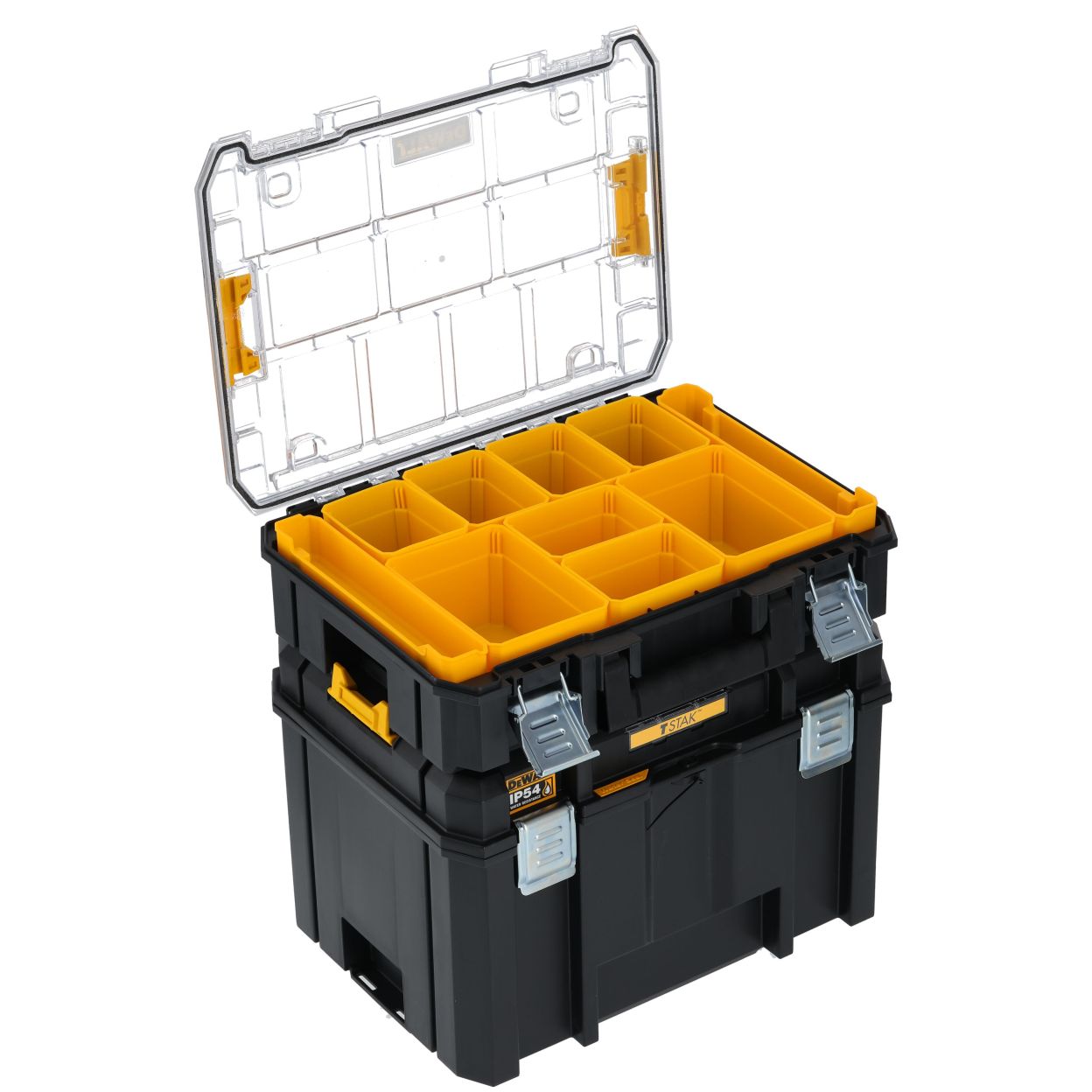 Комплект ящиков для инструмента DEWALT TSTAK DWST83520-1, 2 шт.: 23 и 7.8 л
