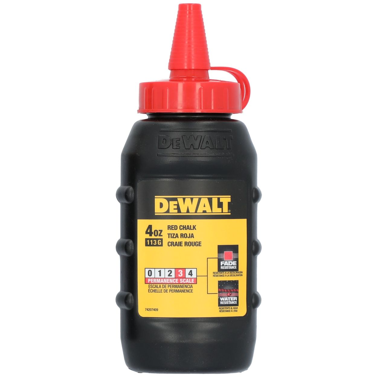 Разметочный комплект DEWALT DWHT47374L: катушка со шнуром, 30 м, и порошковый мел, красный, 113 г