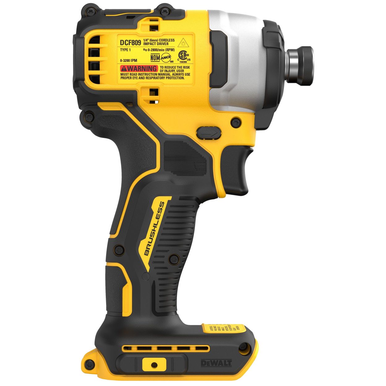 Аккумуляторный набор DEWALT DCK2062P2T, 18 В: дрель-шуруповерт DCD709 + шуруповерт DCF809, с 2 АКБ 5 Ач и ЗУ, в кейсе TSTAK