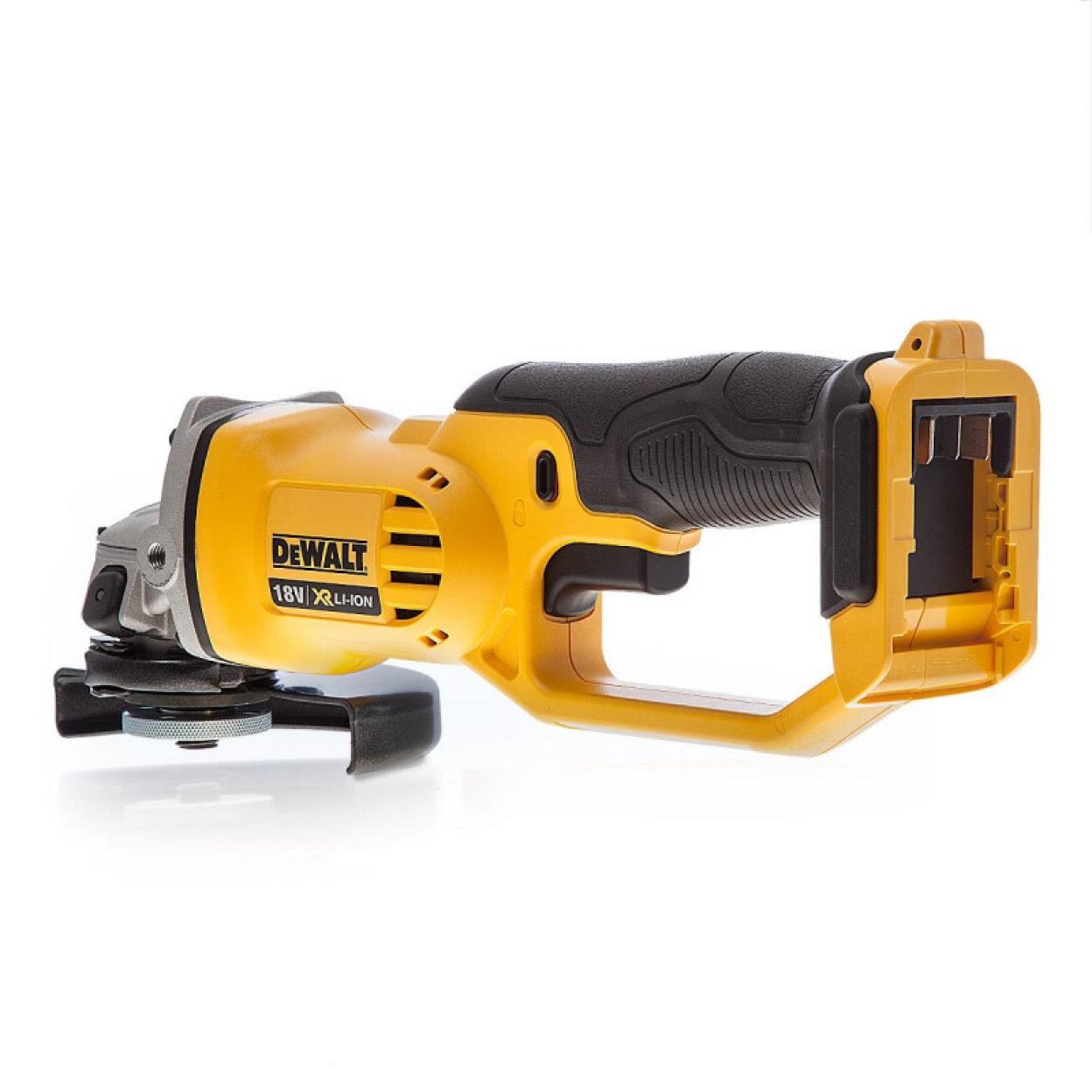 Аккумуляторная угловая шлифмашина DEWALT DCG412NT, 18 В, 125 мм, 7000 об/мин, без АКБ и ЗУ, в кейсе TSTAKII