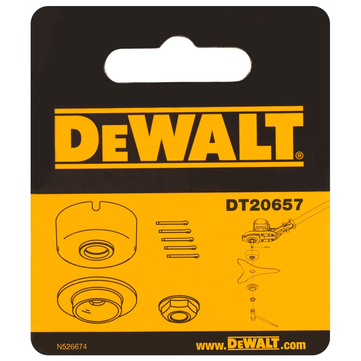 Адаптер ножа для DEWALT DT20657, DCM571/581
