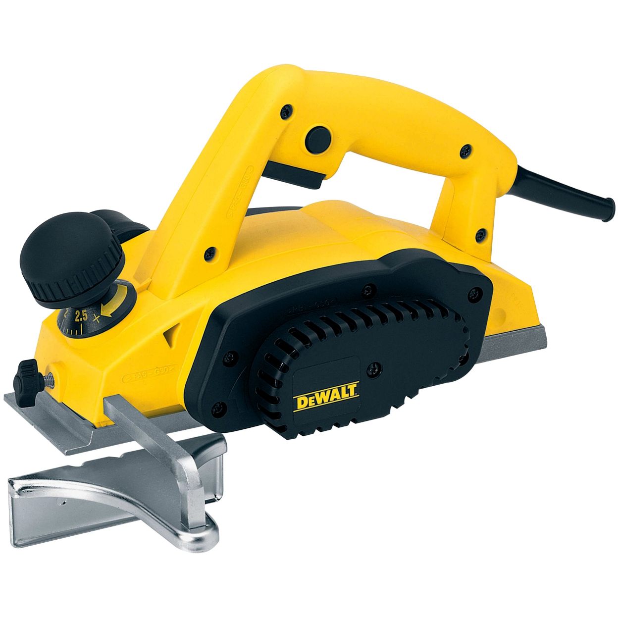 Рубанок DEWALT DW680K, 600 Вт, 15000 об/мин, 82 мм, в кейсе (DW680K-QS)