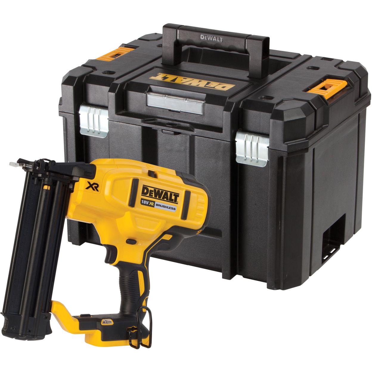 Аккумуляторный гвоздезабивной пистолет DEWALT DCN680NT, 18 В, без АКБ и ЗУ, в кейсе TSTAK
